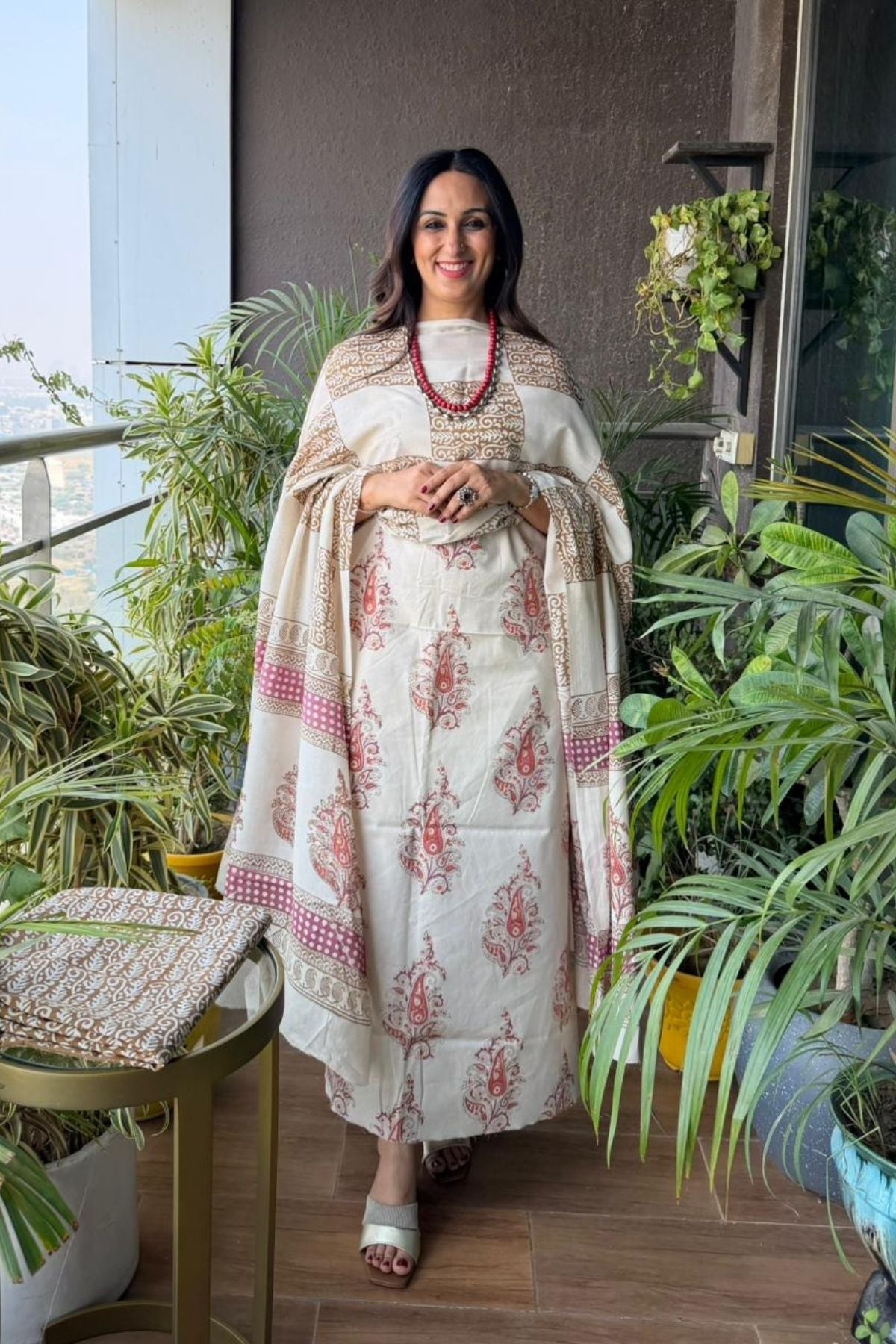 Handblocked pure cotton Bagh full sets!!