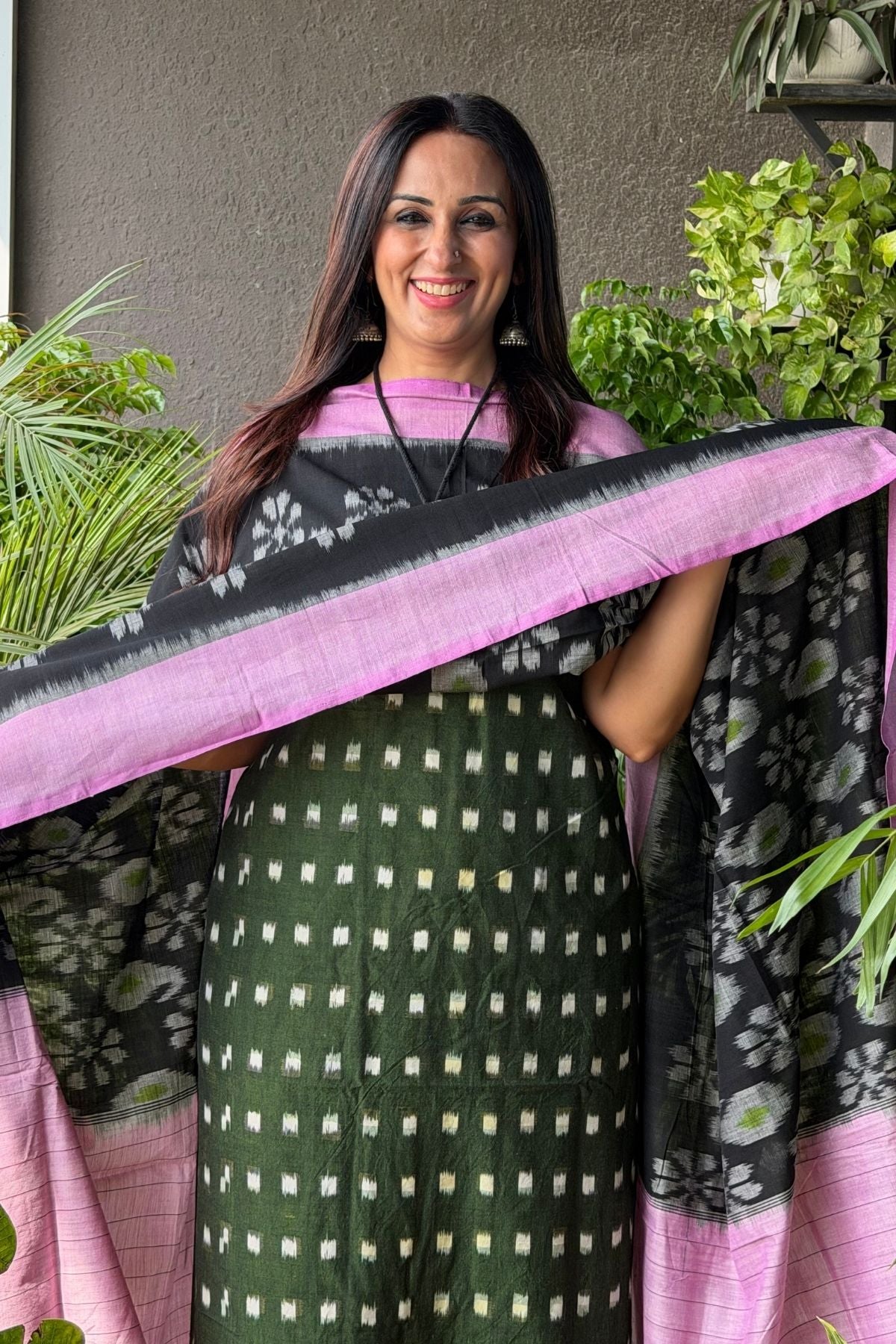 Double Ikat cotton full sets!!