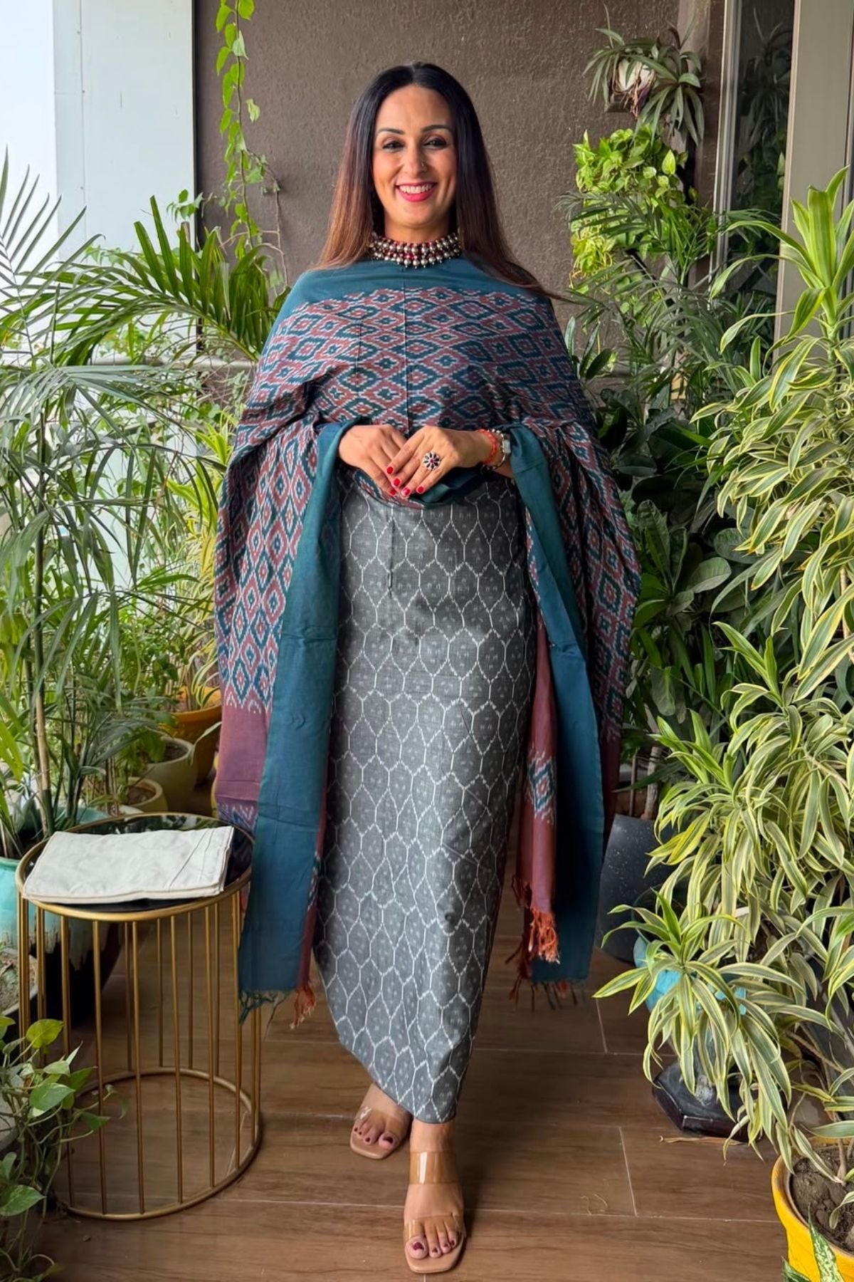 Mercerised cotton Ikat full sets!!