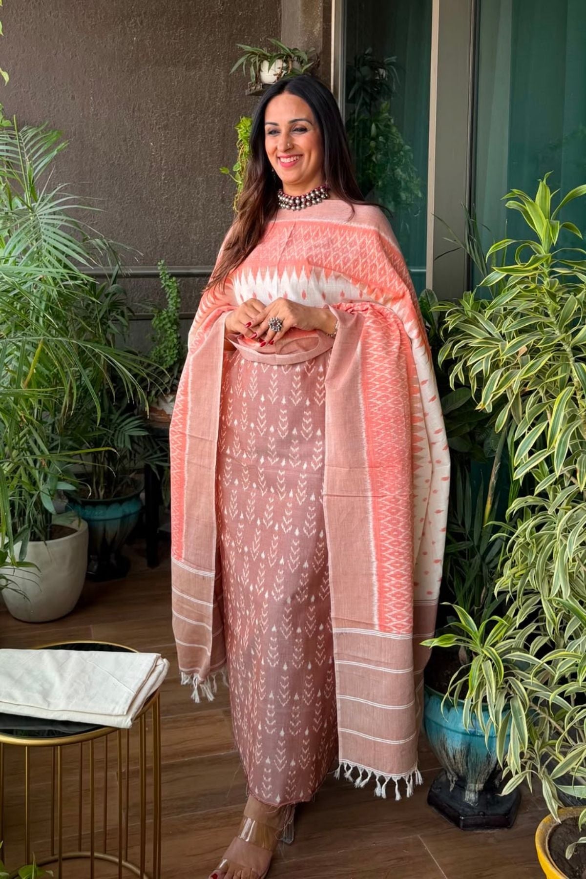 Mercerised cotton Ikat full sets!!