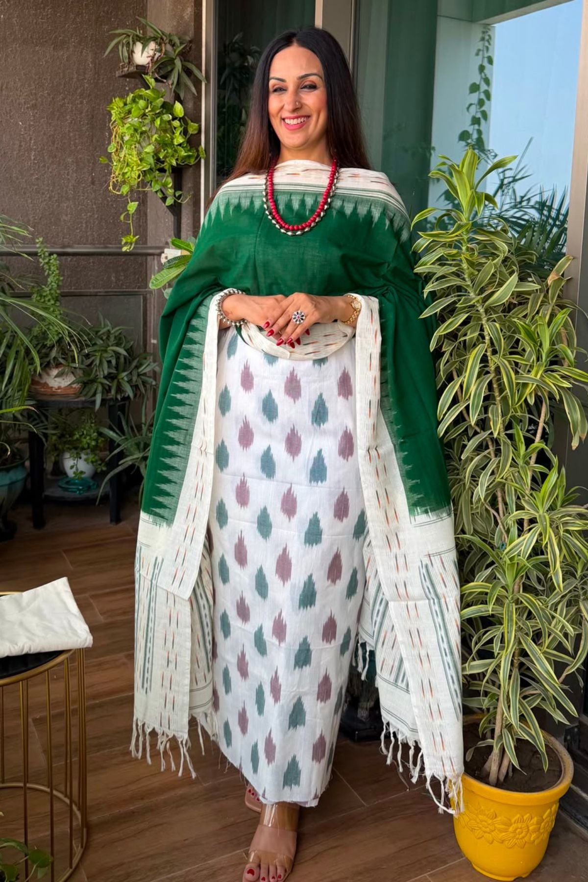Double Ikat cotton full sets!!