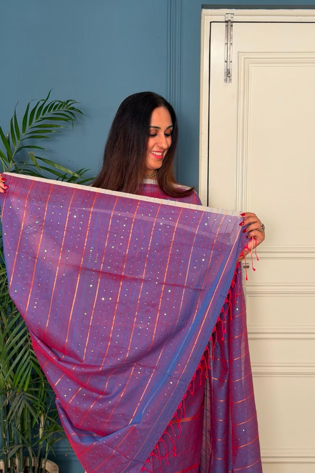 Pure cotton kurta dupatta sets with handwoven pocket sequins!!