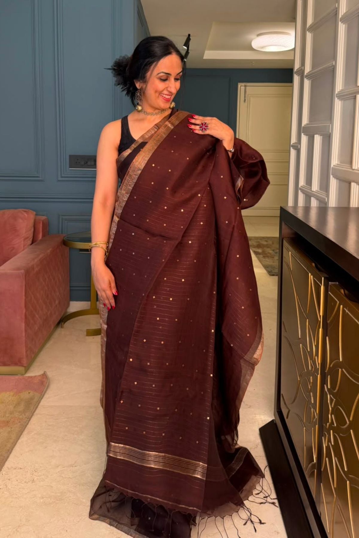 Handwoven pure muslin sarees!!