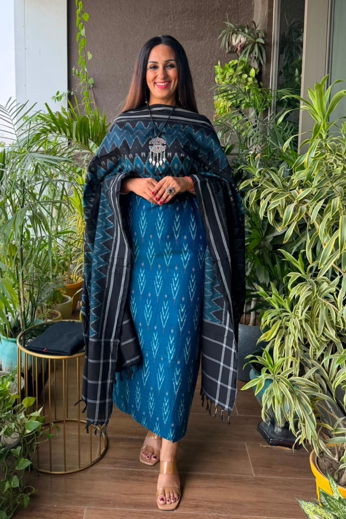 Double Ikat cotton full sets!!