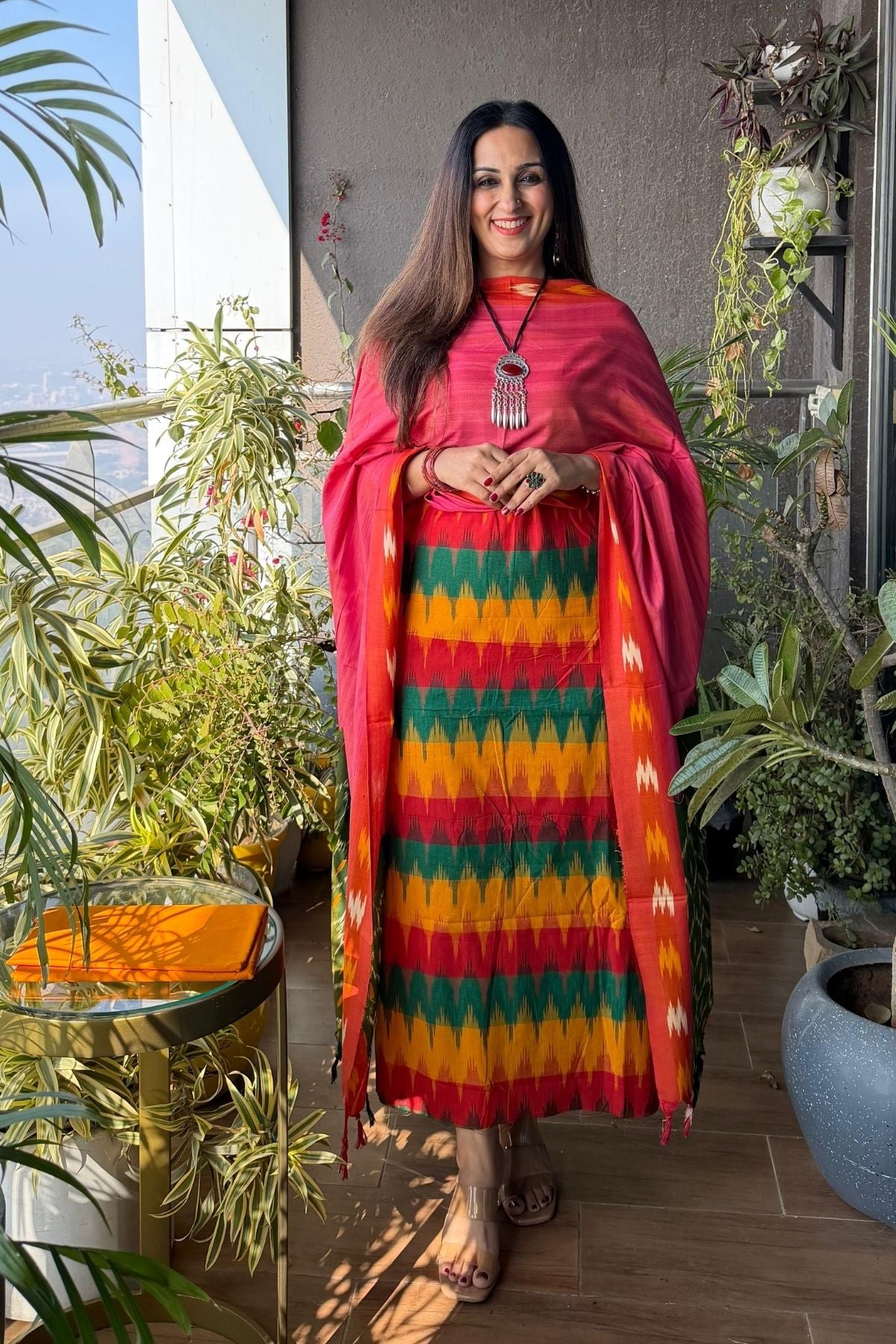 Handloom Ikat cotton full sets