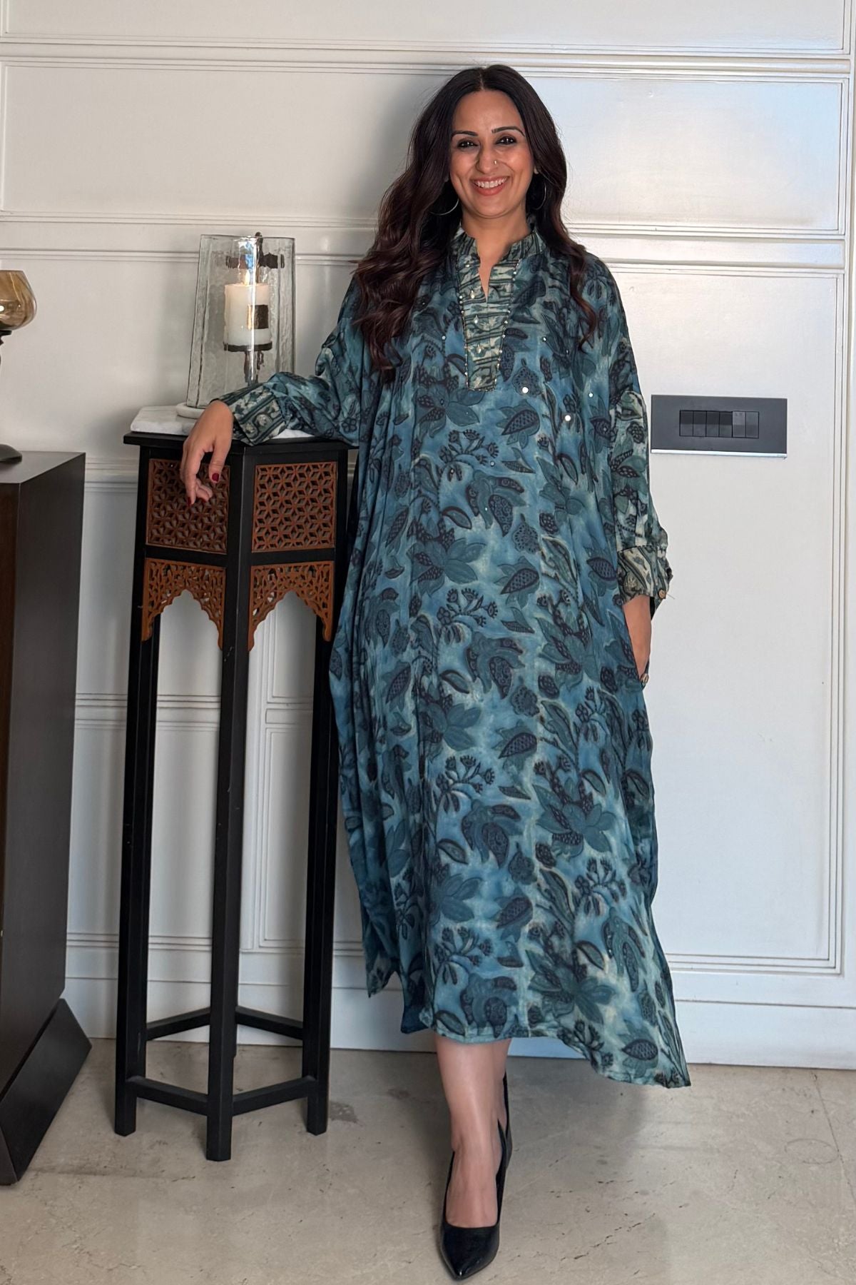Free-flowing premium Modal dresses with intricate hand-block prints and exquisite handcrafted details!!