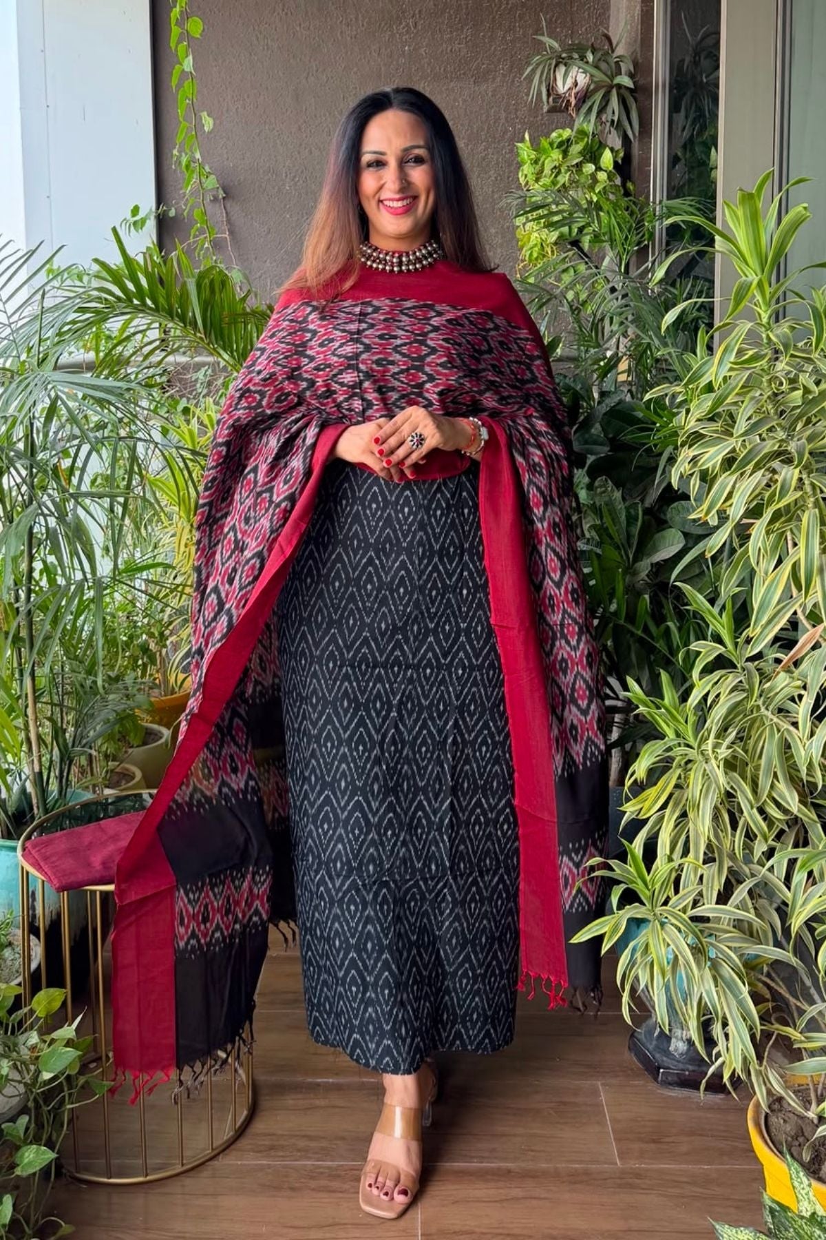 Mercerised cotton Ikat full sets!!