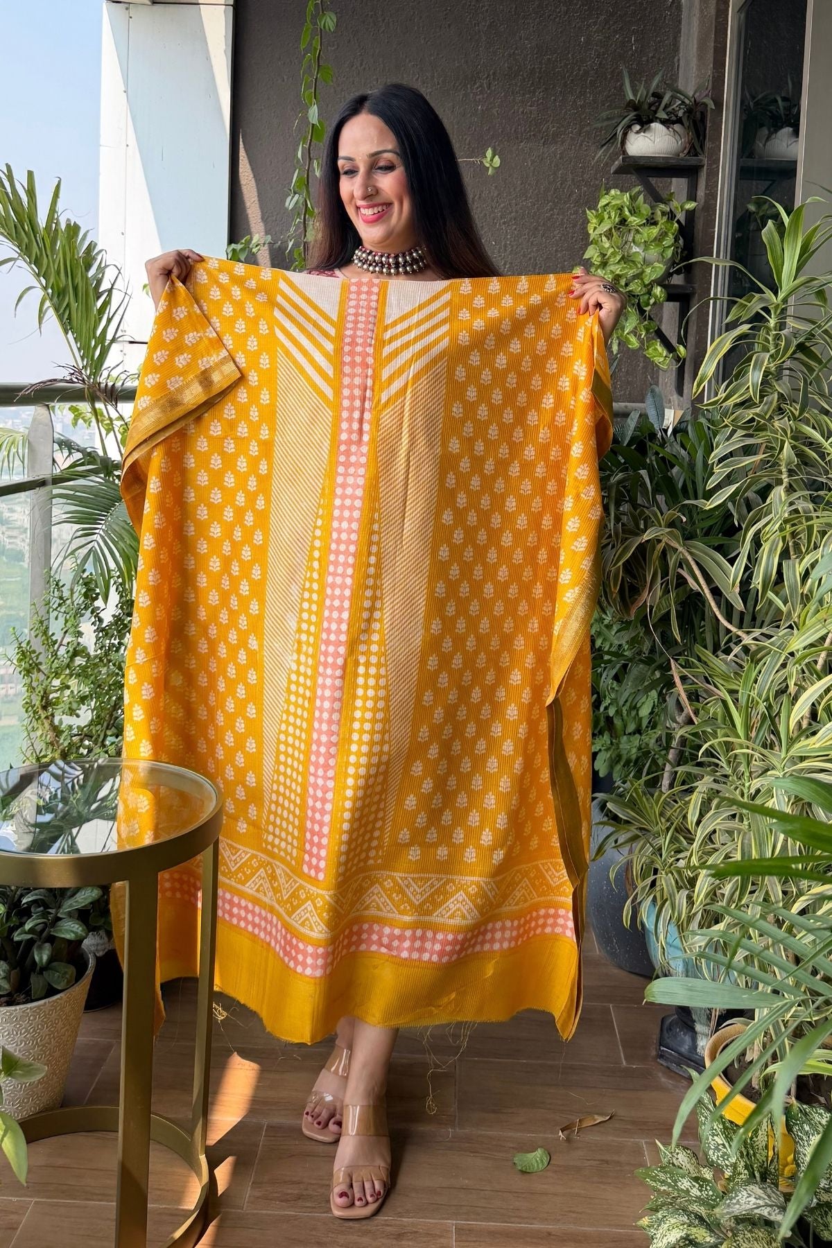 Handblocked Bagh full sets on pure Maheshwari!!
