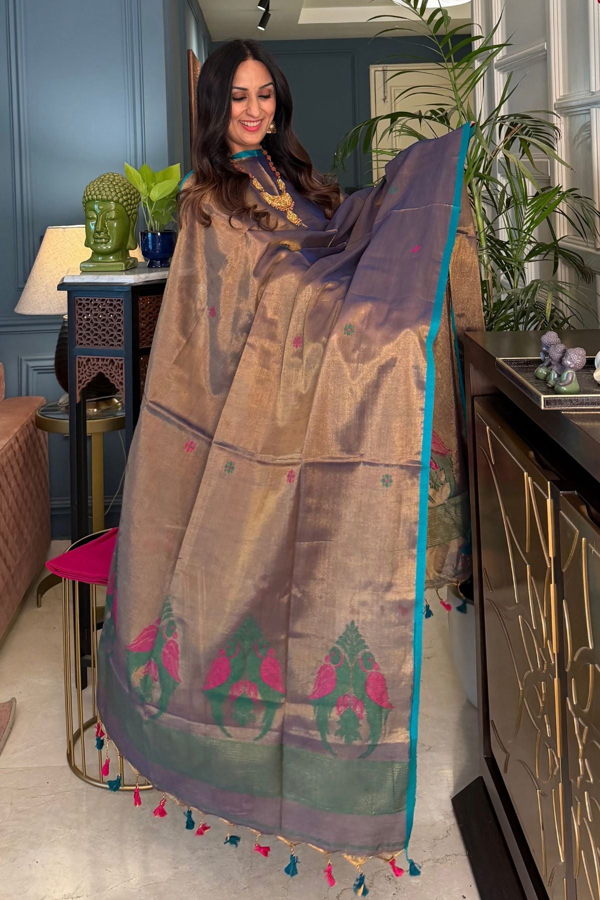 Handwoven Jamdani sets on tissue cotton!!