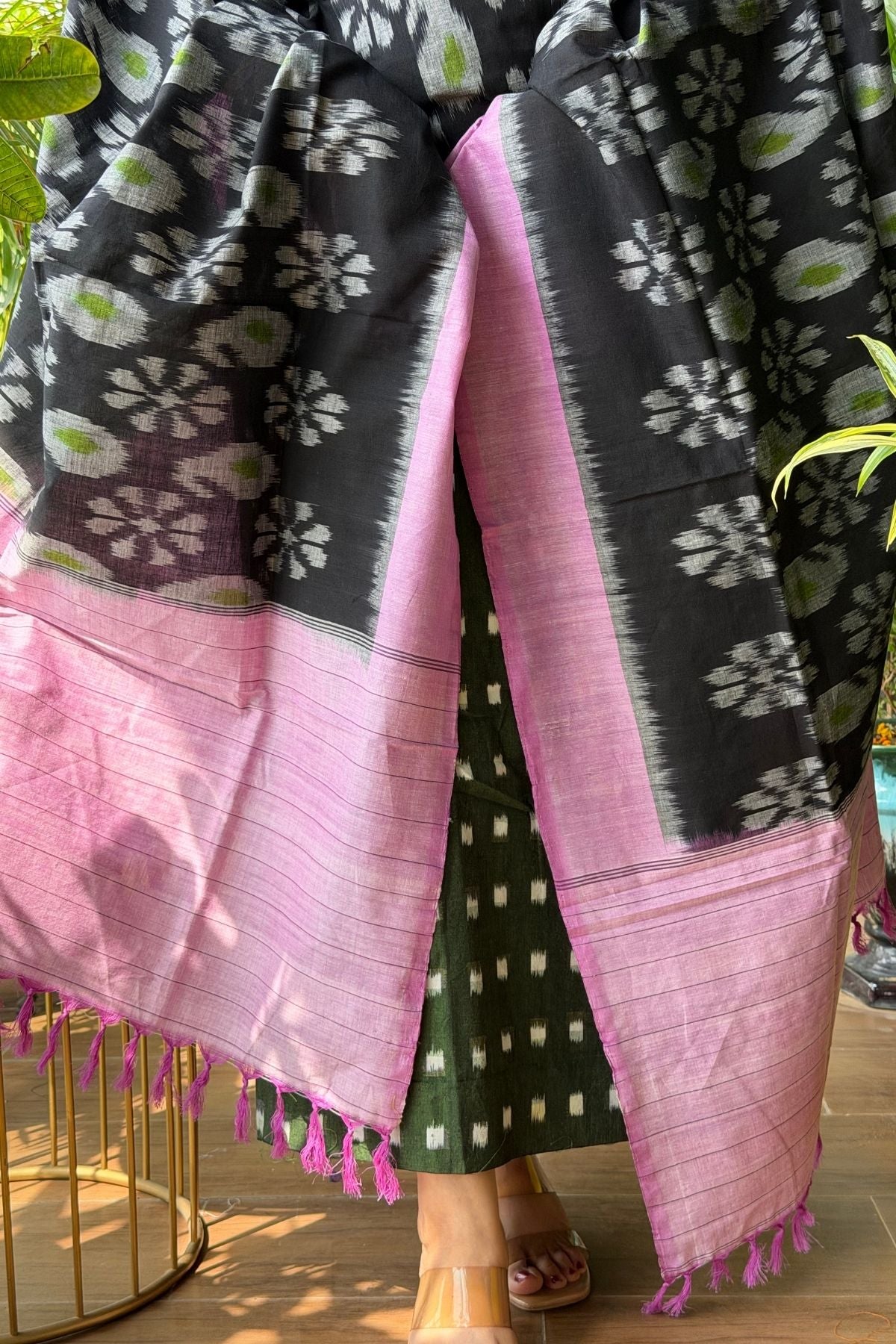 Double Ikat cotton full sets!!