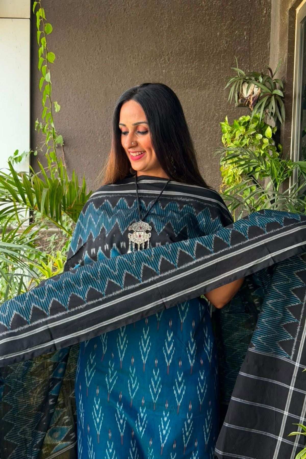 Double Ikat cotton full sets!!