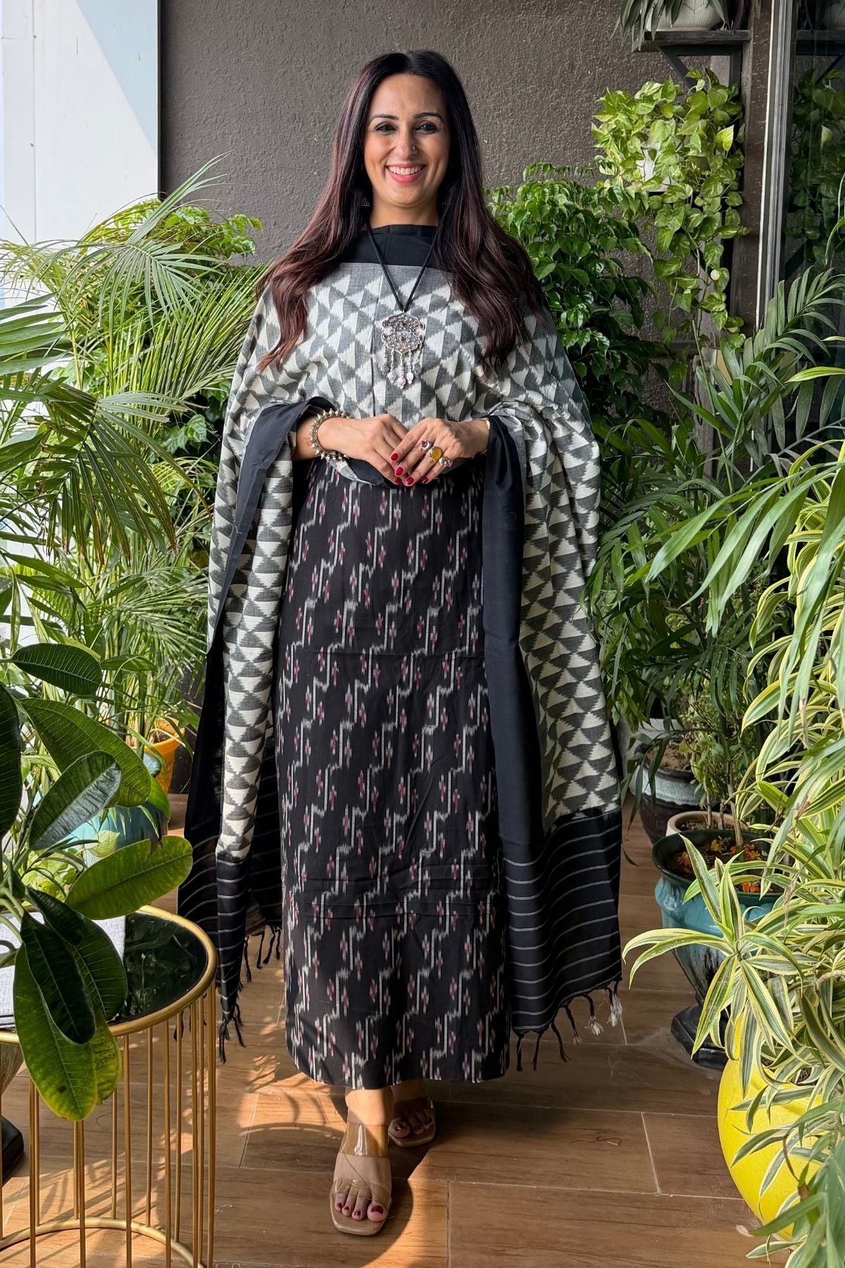 Double Ikat cotton full sets!!