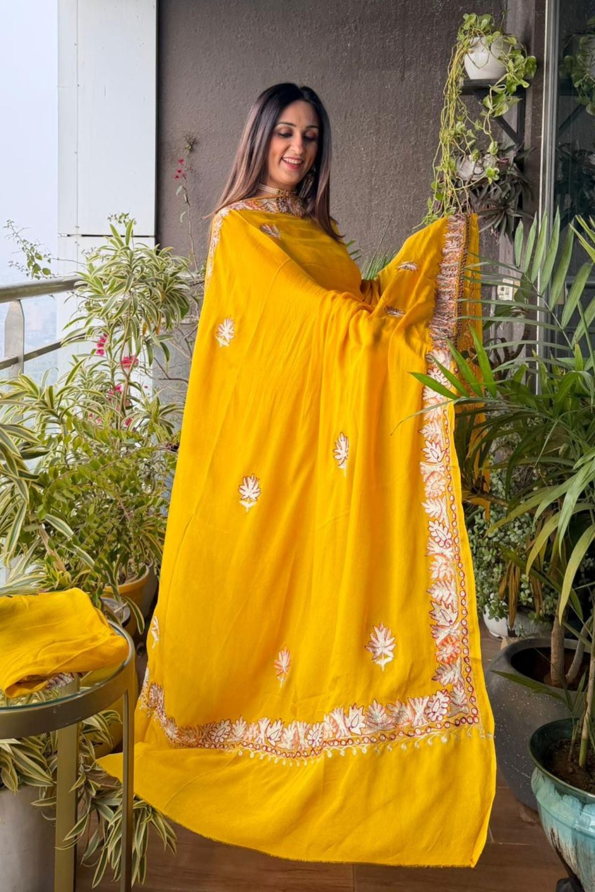 Upadda suit sets with Kashmiri Aari work!!