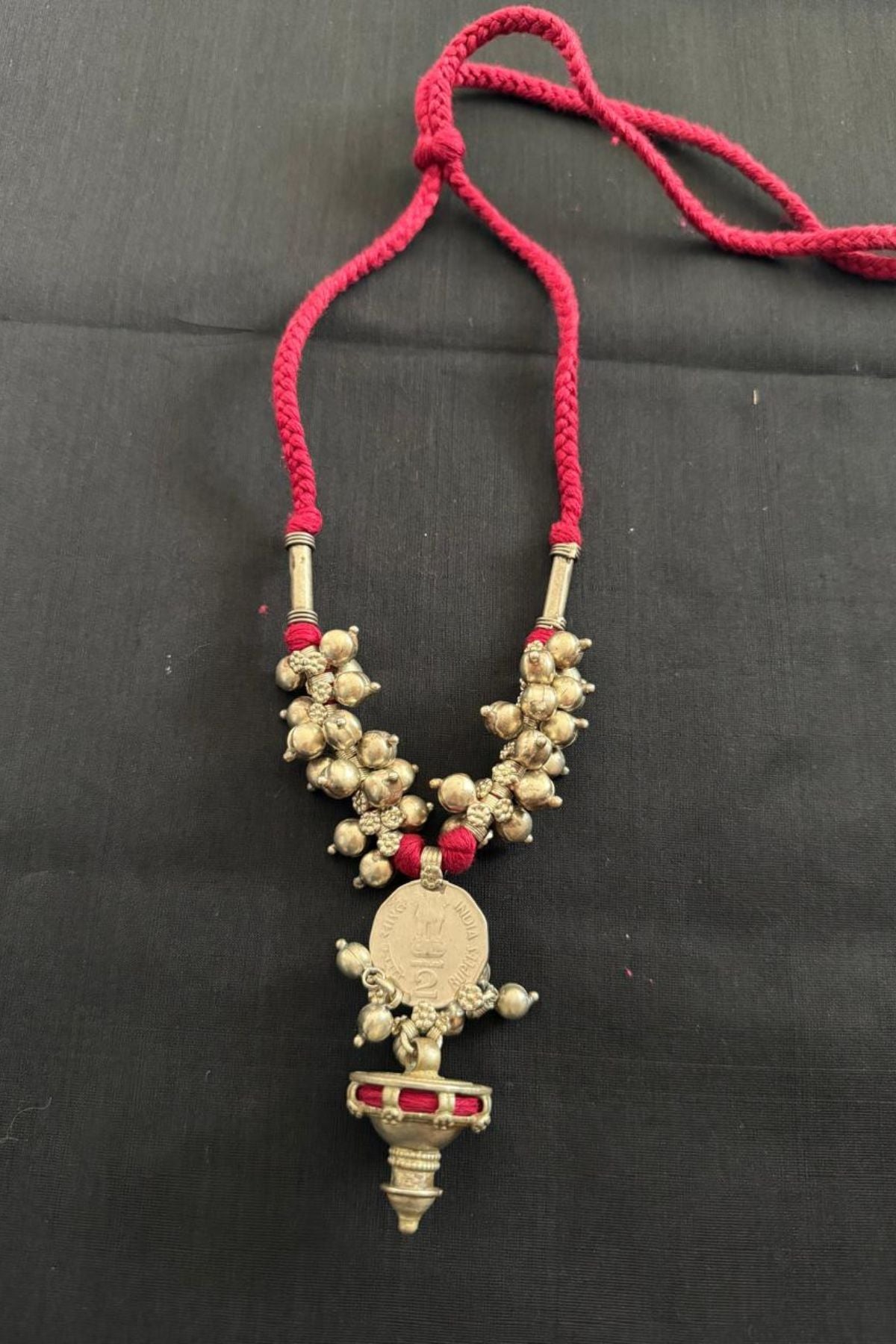 BRASS handcrafted ADJUSTABLE necklace!!