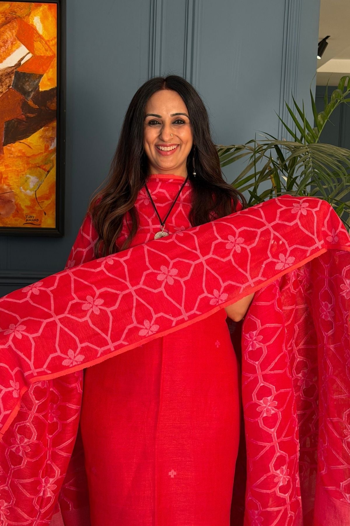 Jayshree linen kurta dupatta sets!!