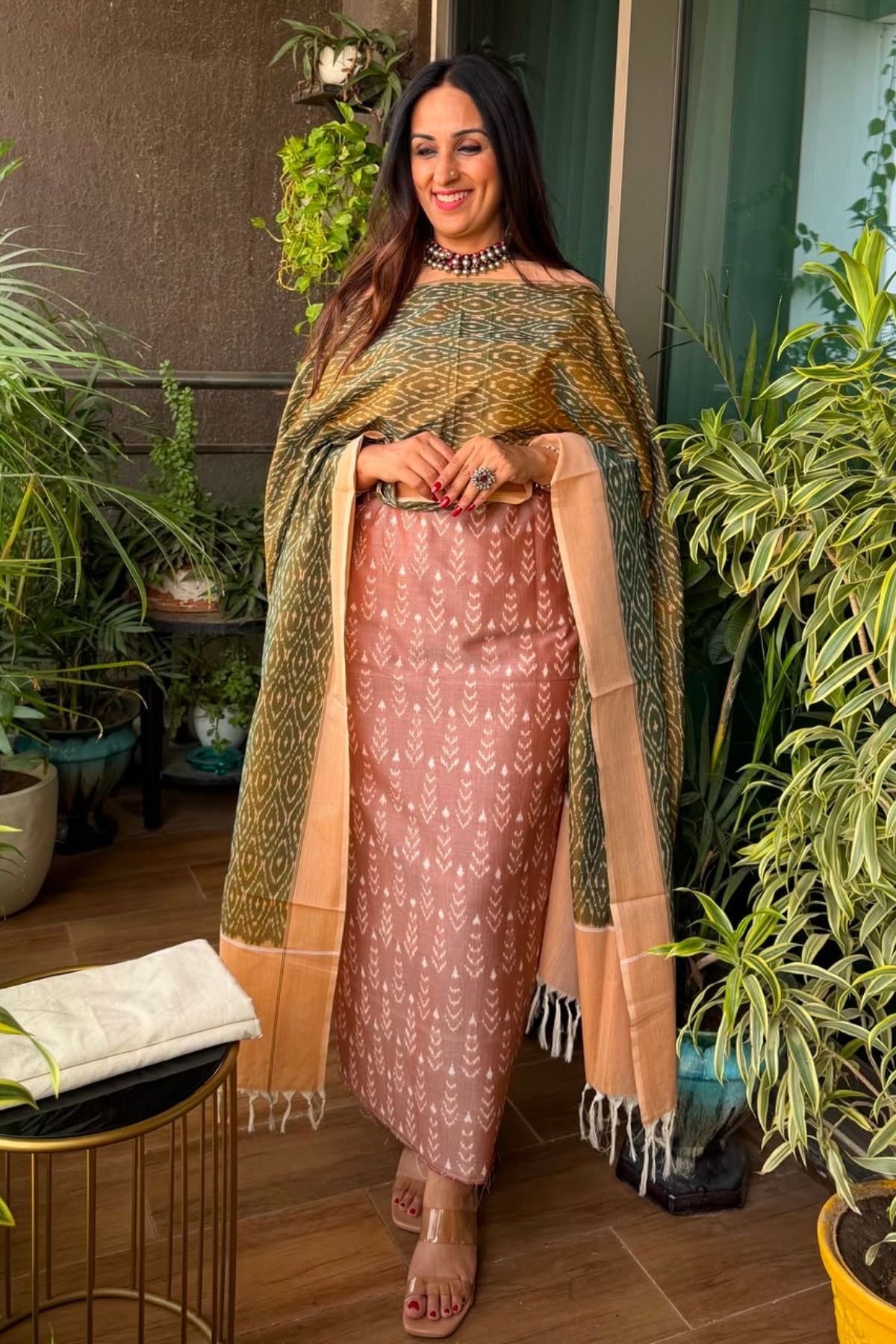 Mercerised cotton Ikat full sets!!