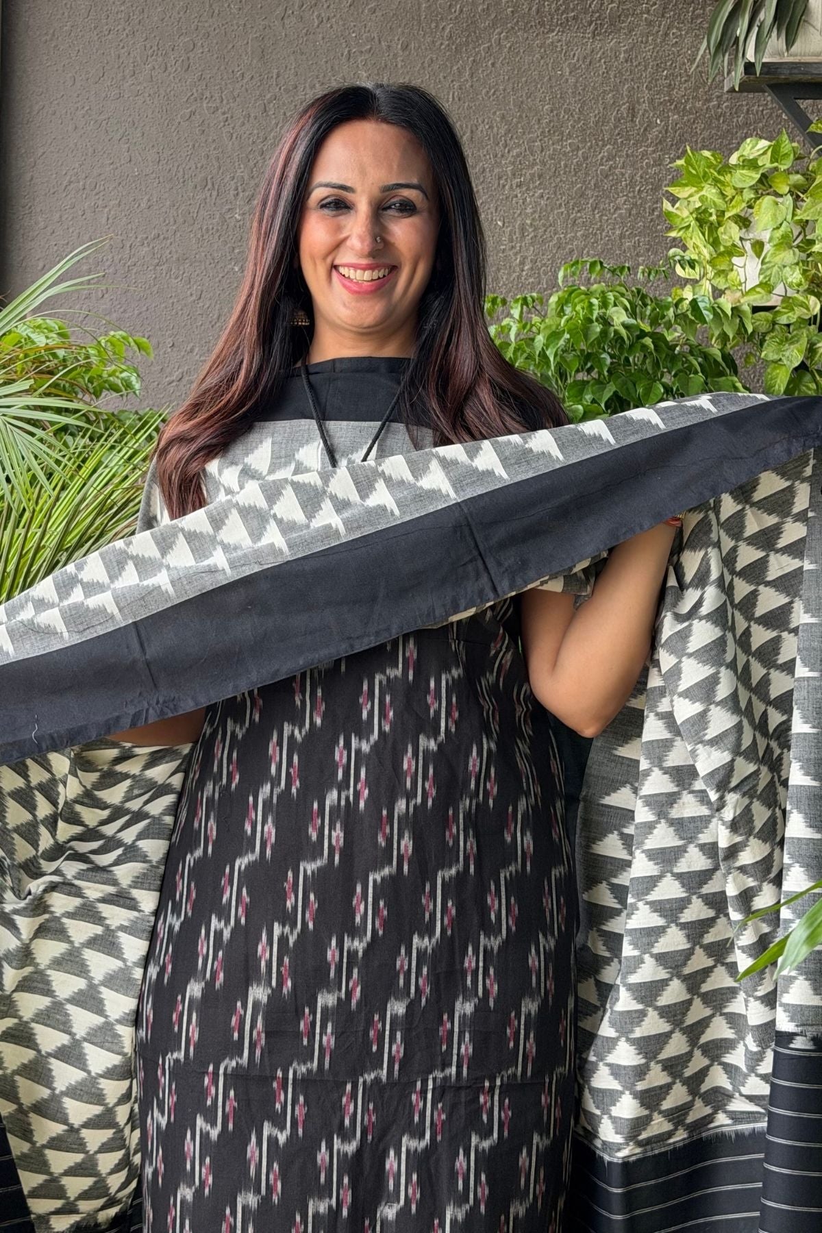 Double Ikat cotton full sets!!