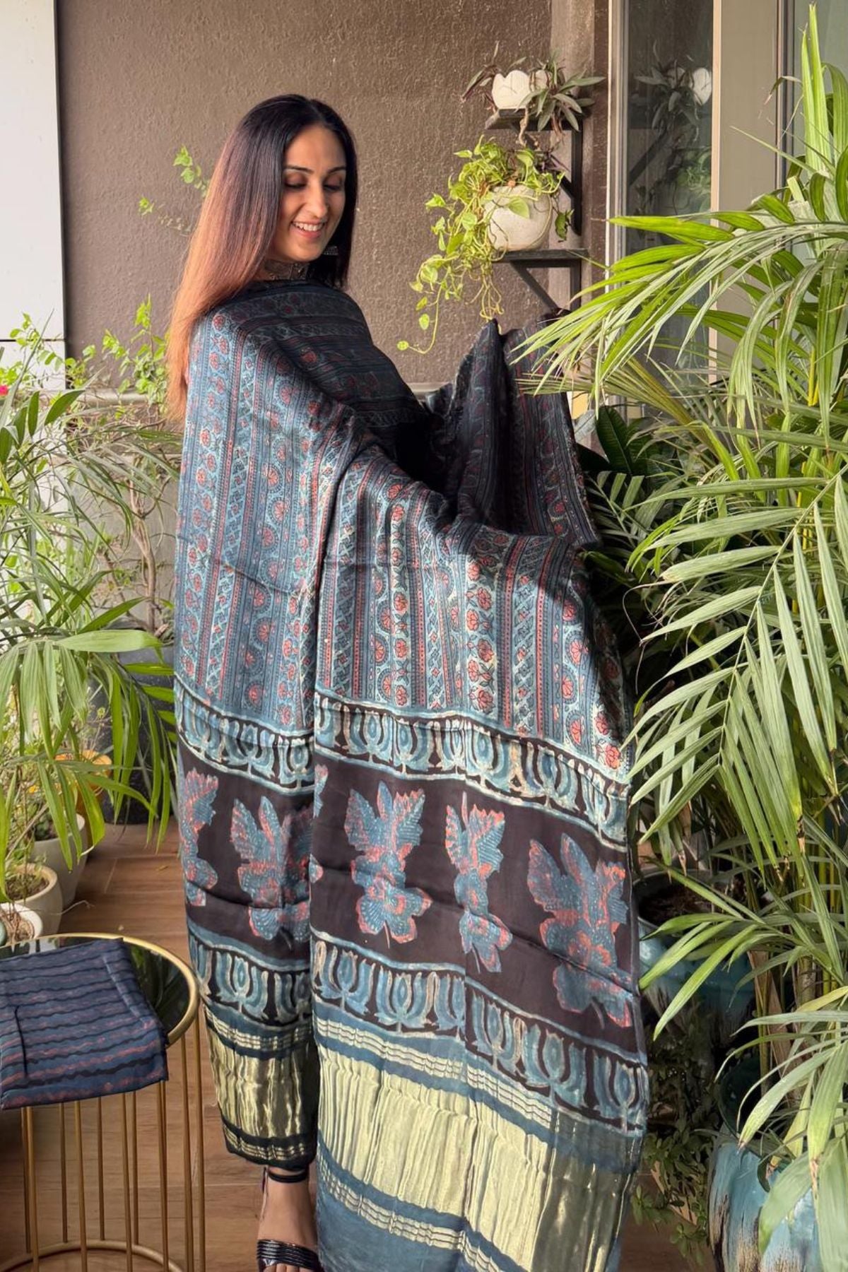 Pomegranate peel Handblock full sets on Premium Modal fabric!!