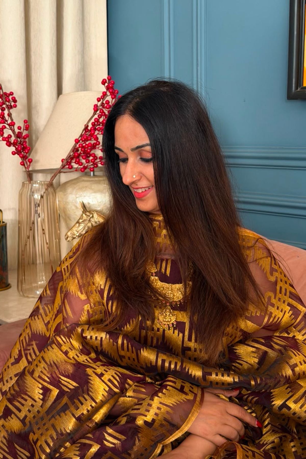 Pure muslin handwoven suit sets