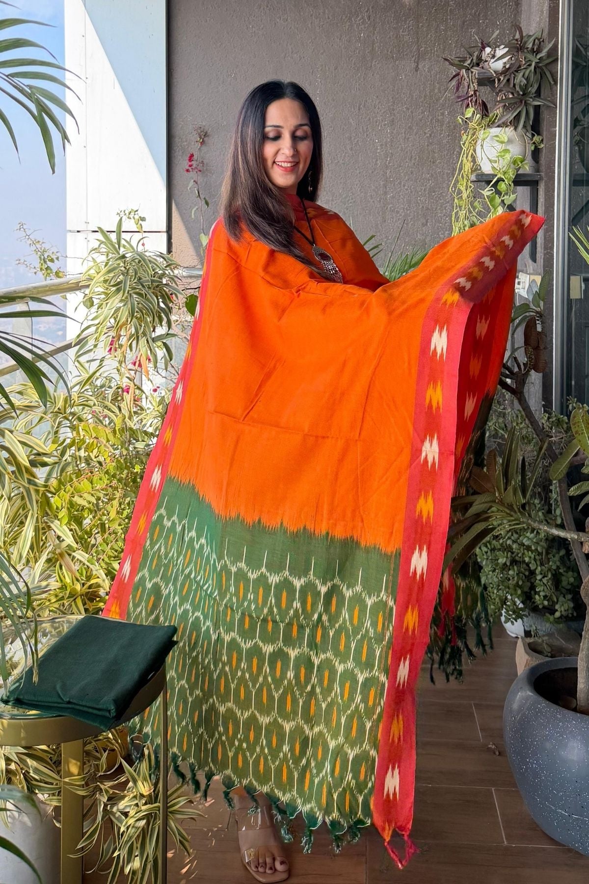 Handloom Ikat cotton full sets