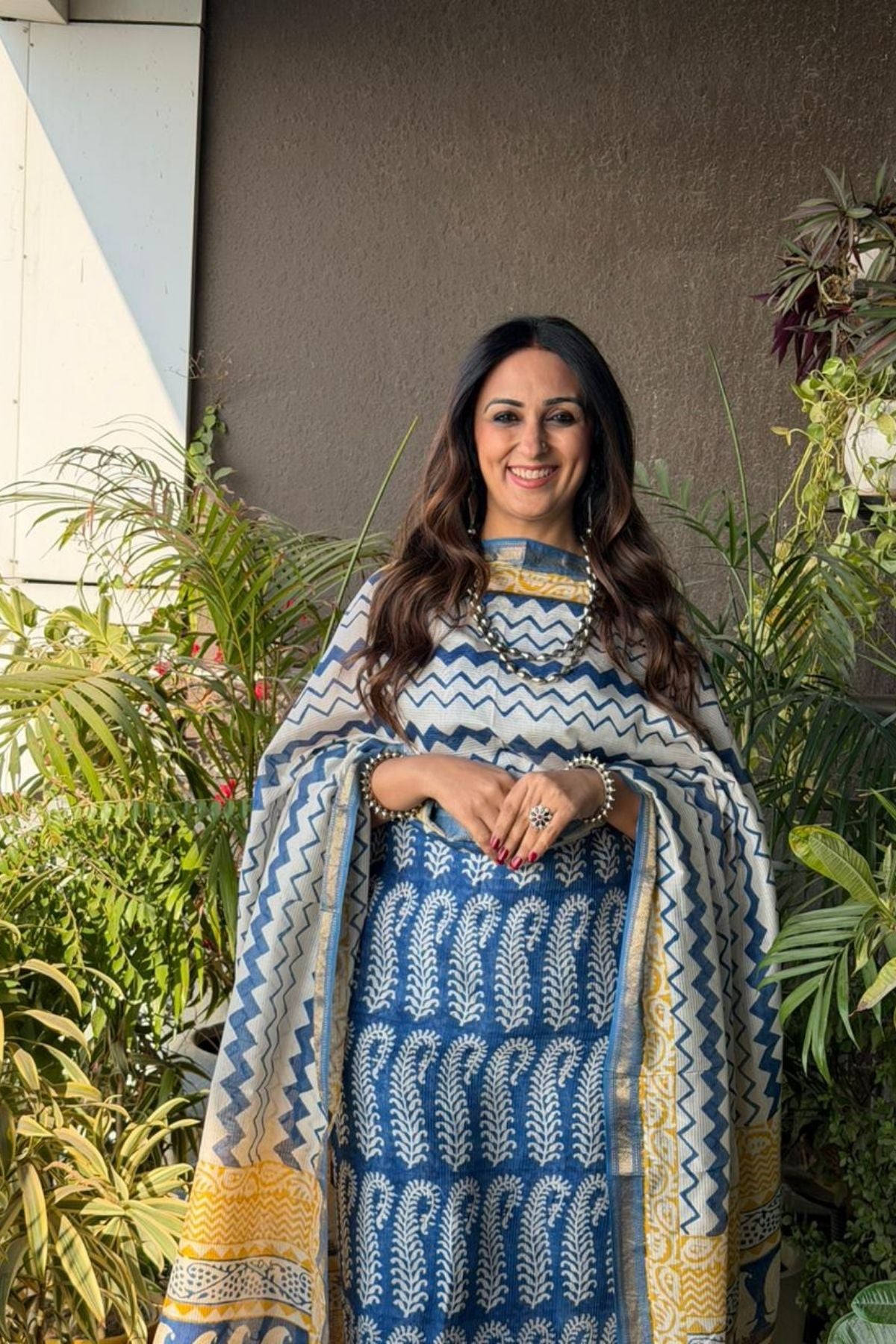 Bagh full sets on pure Maheshwari Silk