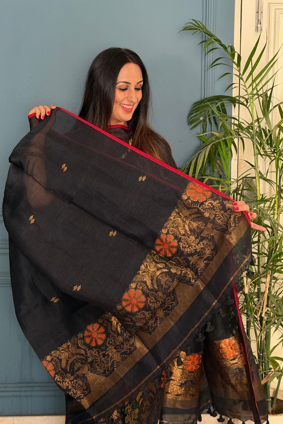 Jayshree linen kurta Dupatta sets