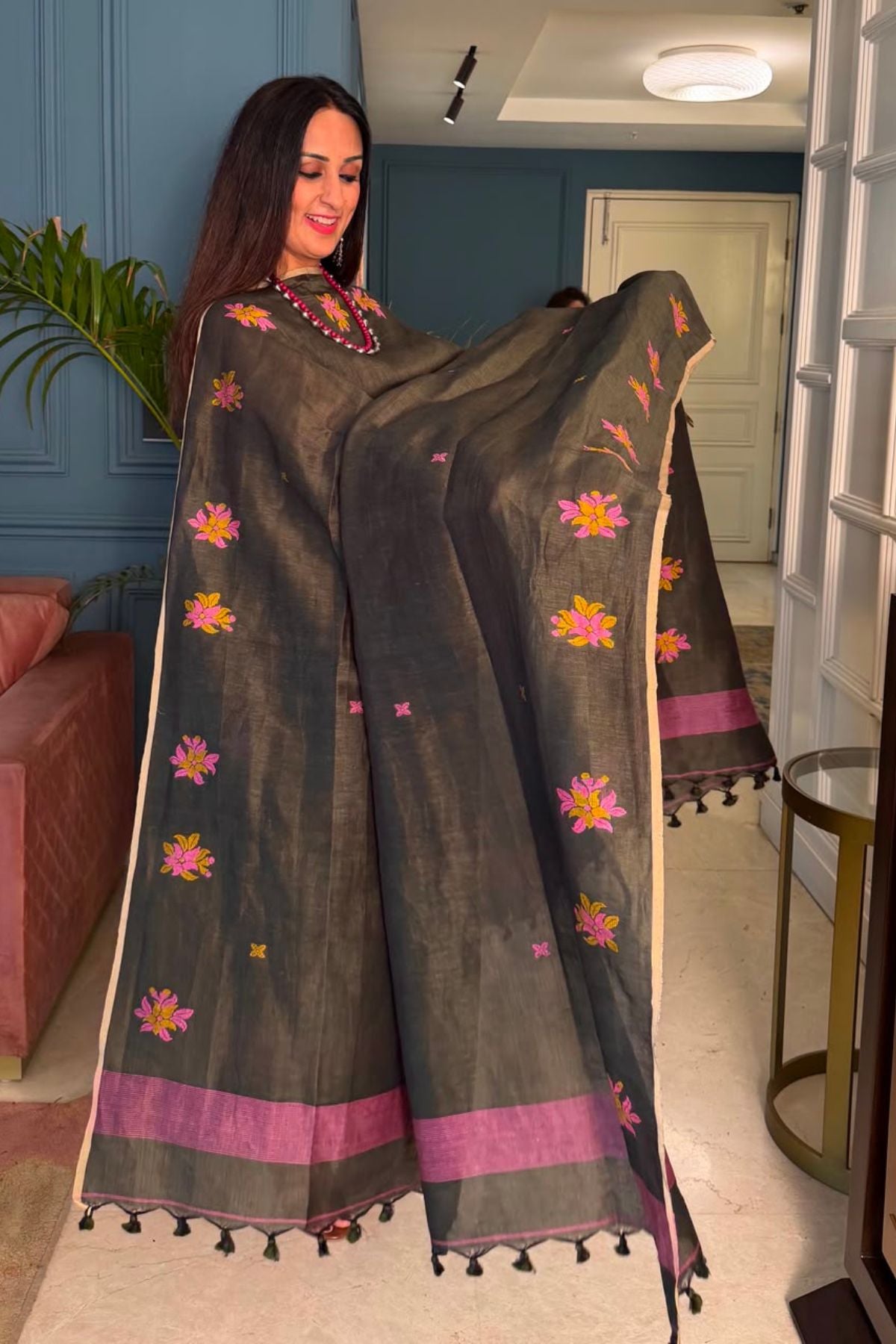 Jayshree linen kurta Dupatta sets