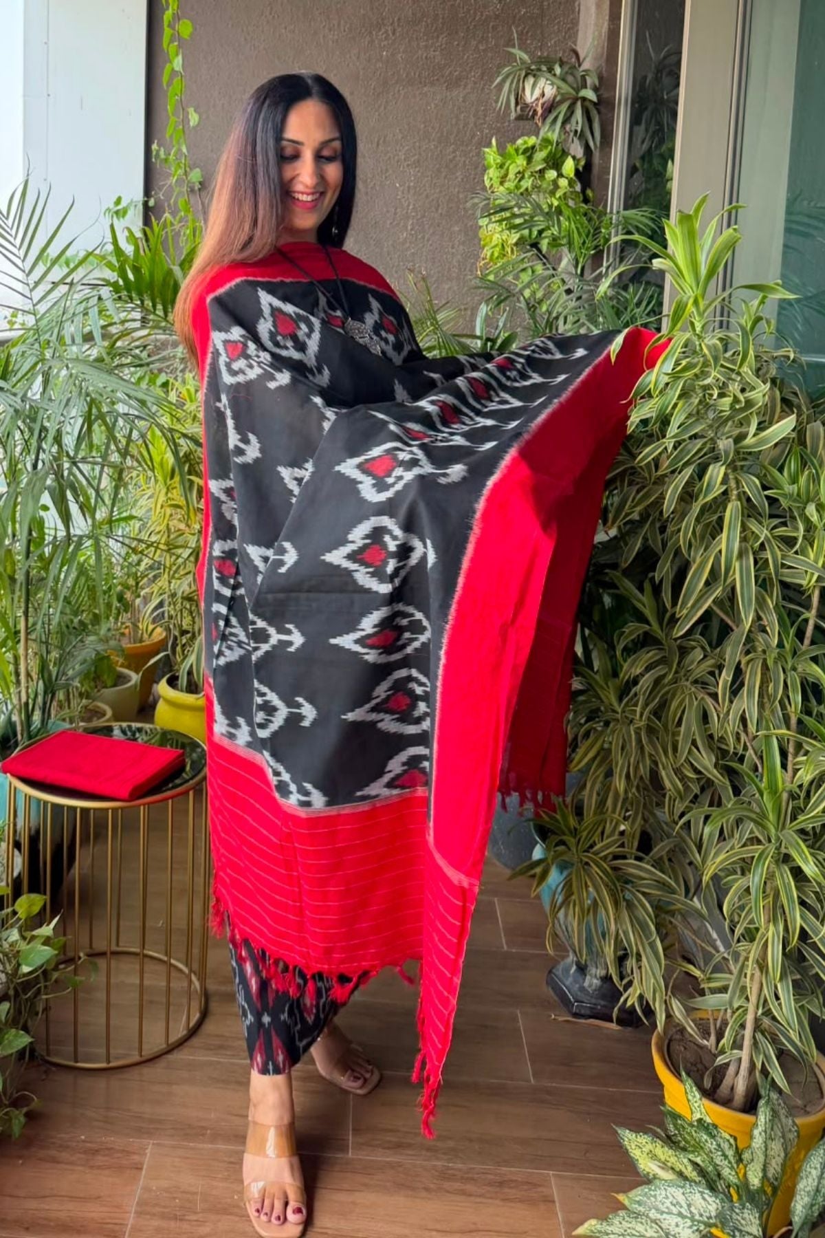 Double Ikat cotton full sets!!