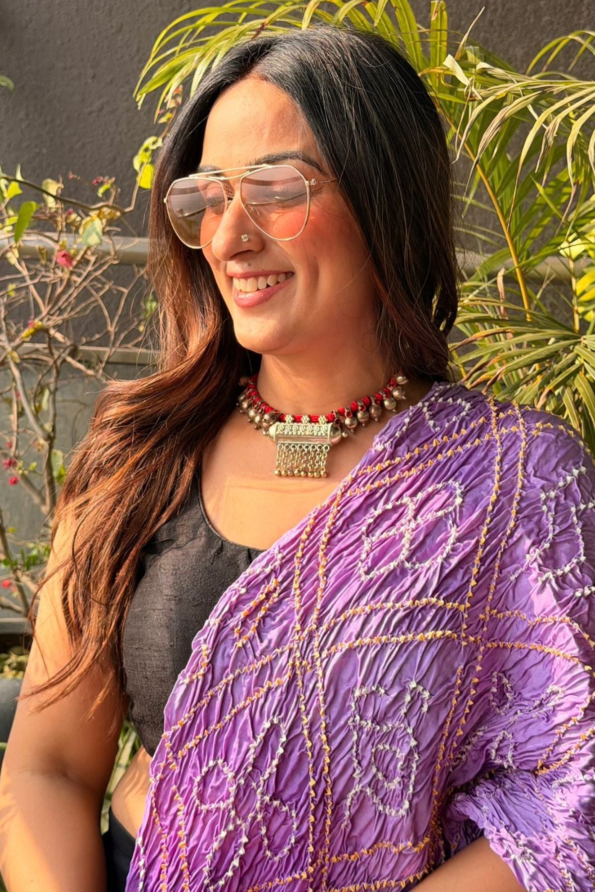 BRASS handcrafted ADJUSTABLE necklace!!