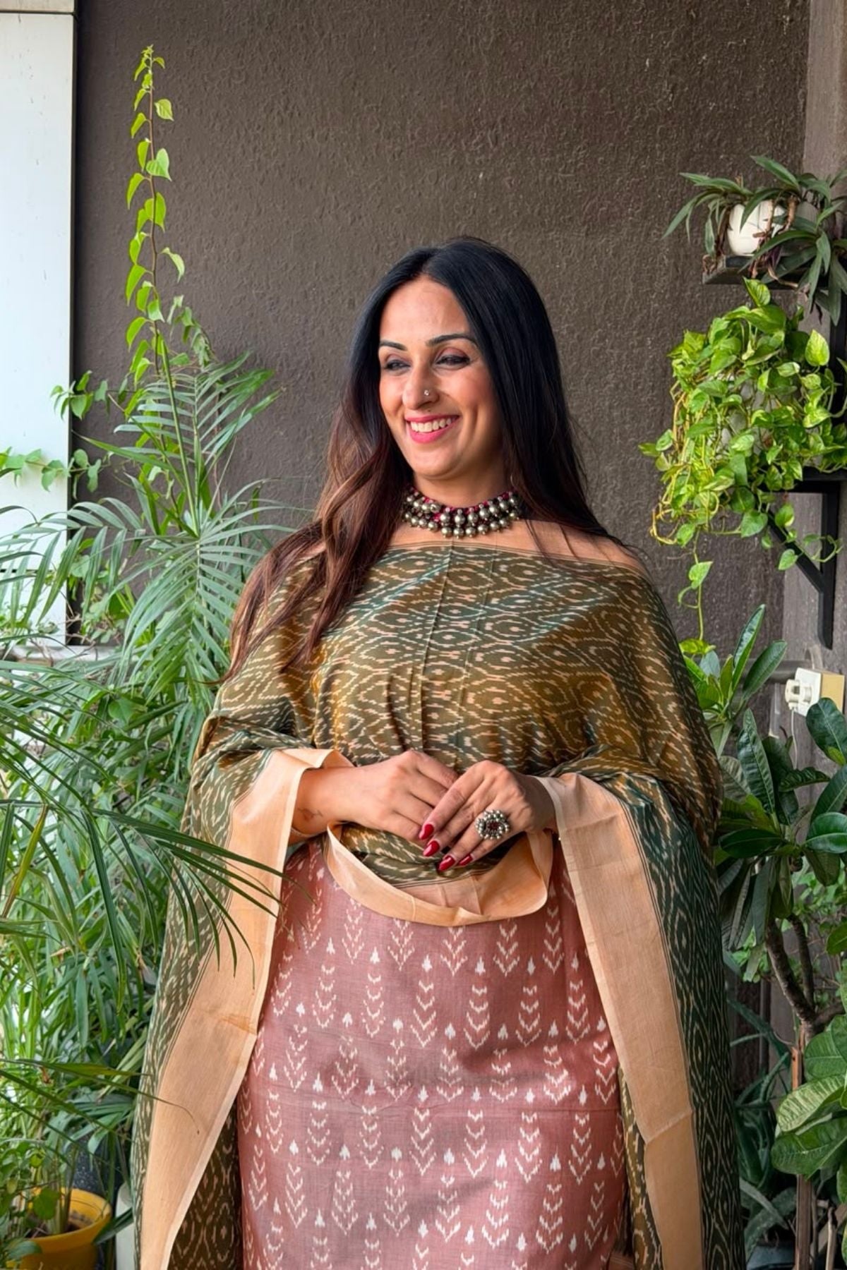 Mercerised cotton Ikat full sets!!