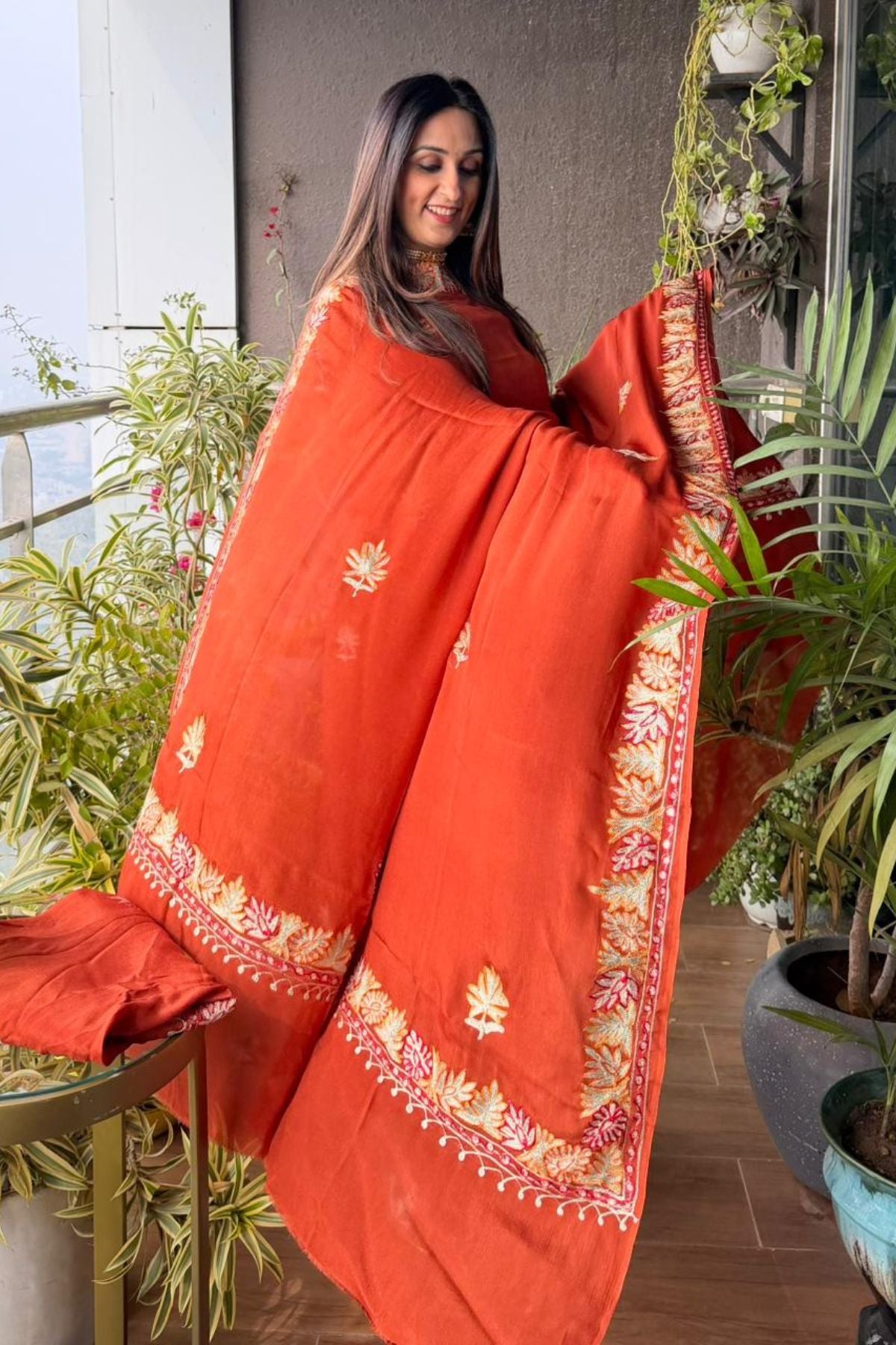 Upadda suit sets with Kashmiri Aari work!!