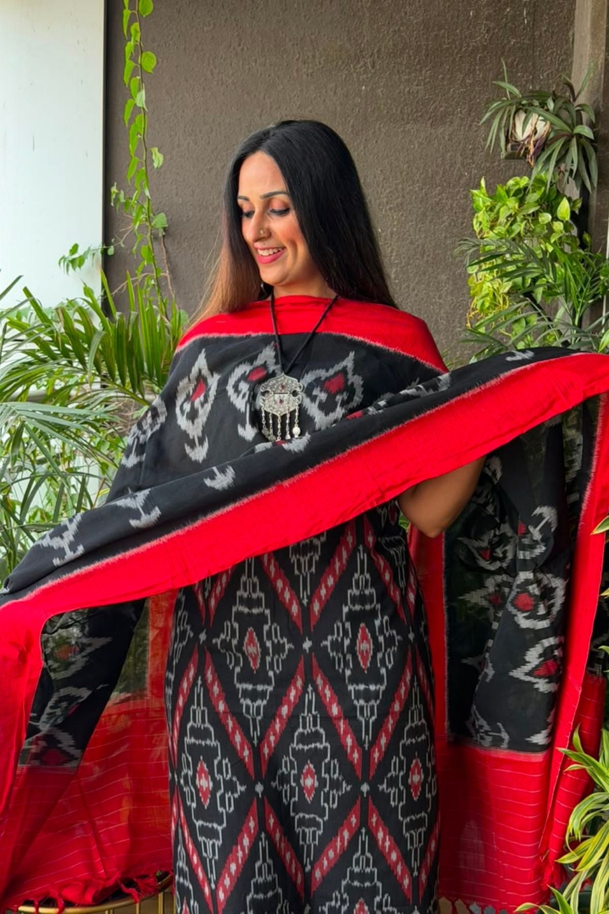 Double Ikat cotton full sets!!