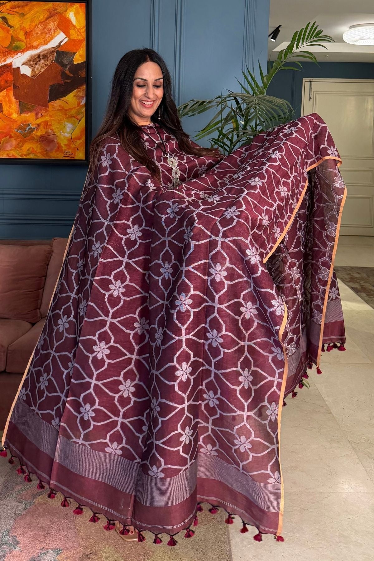 Jayshree linen kurta dupatta sets!!