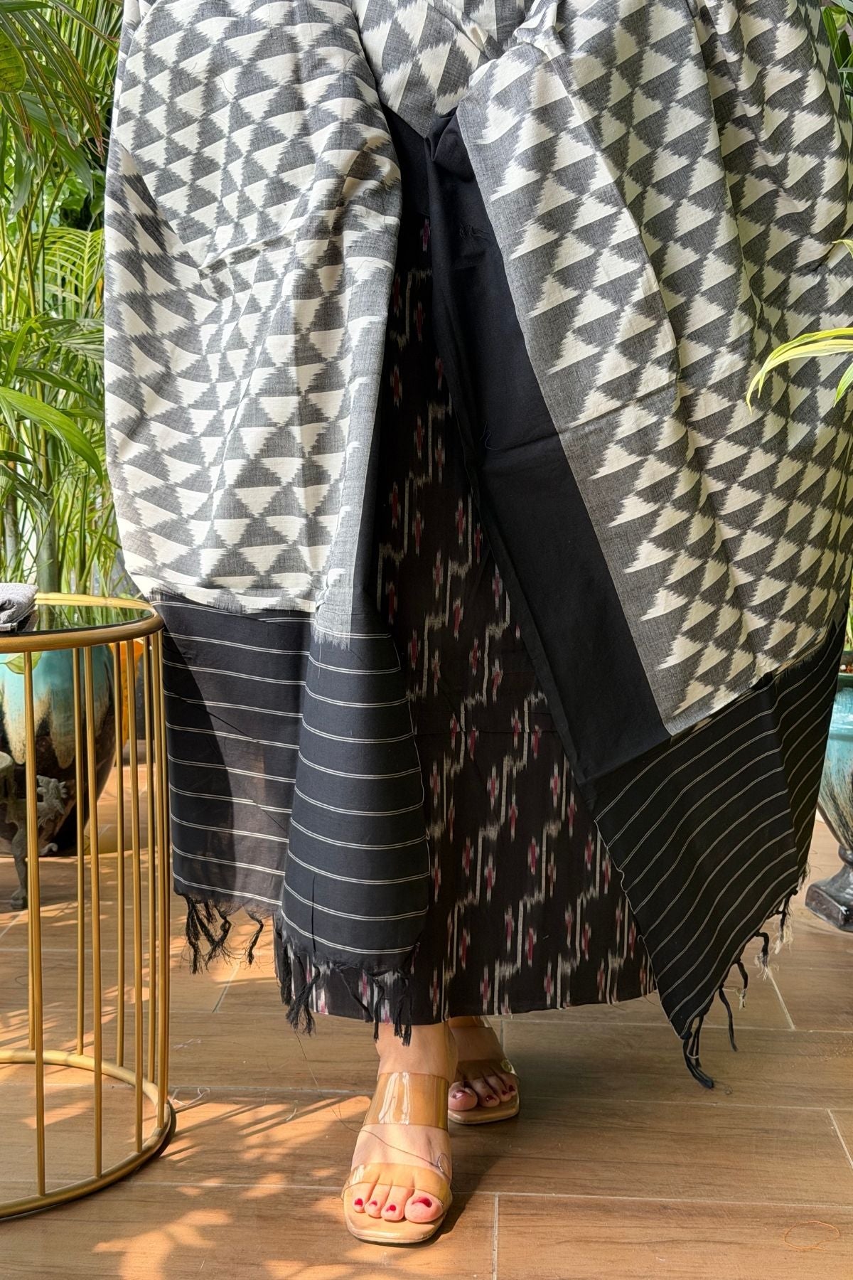 Double Ikat cotton full sets!!
