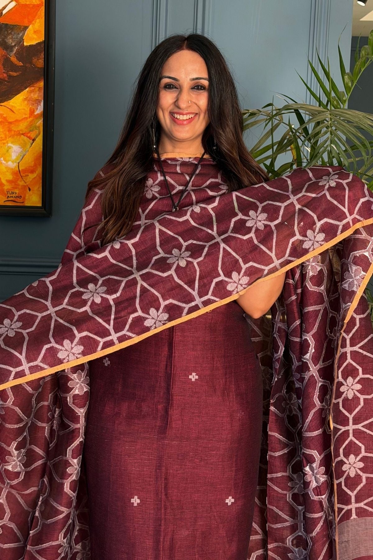 Jayshree linen kurta dupatta sets!!