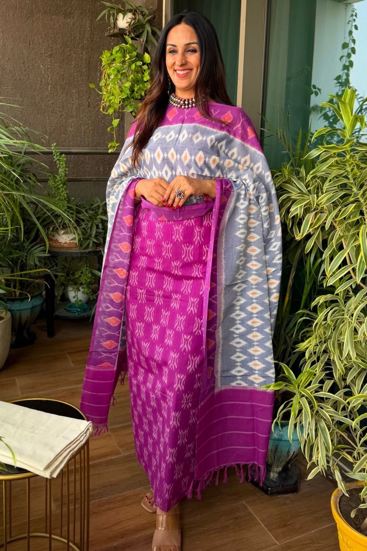 Mercerised cotton Ikat full sets!!