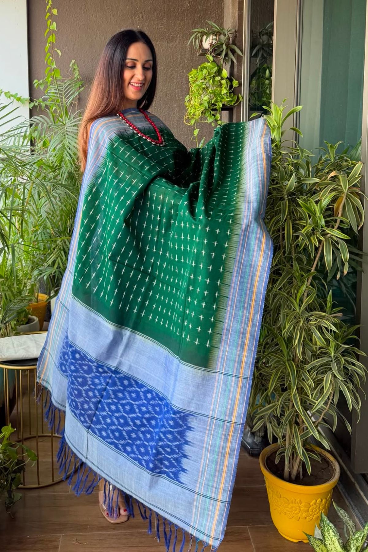 Double Ikat cotton full sets!!