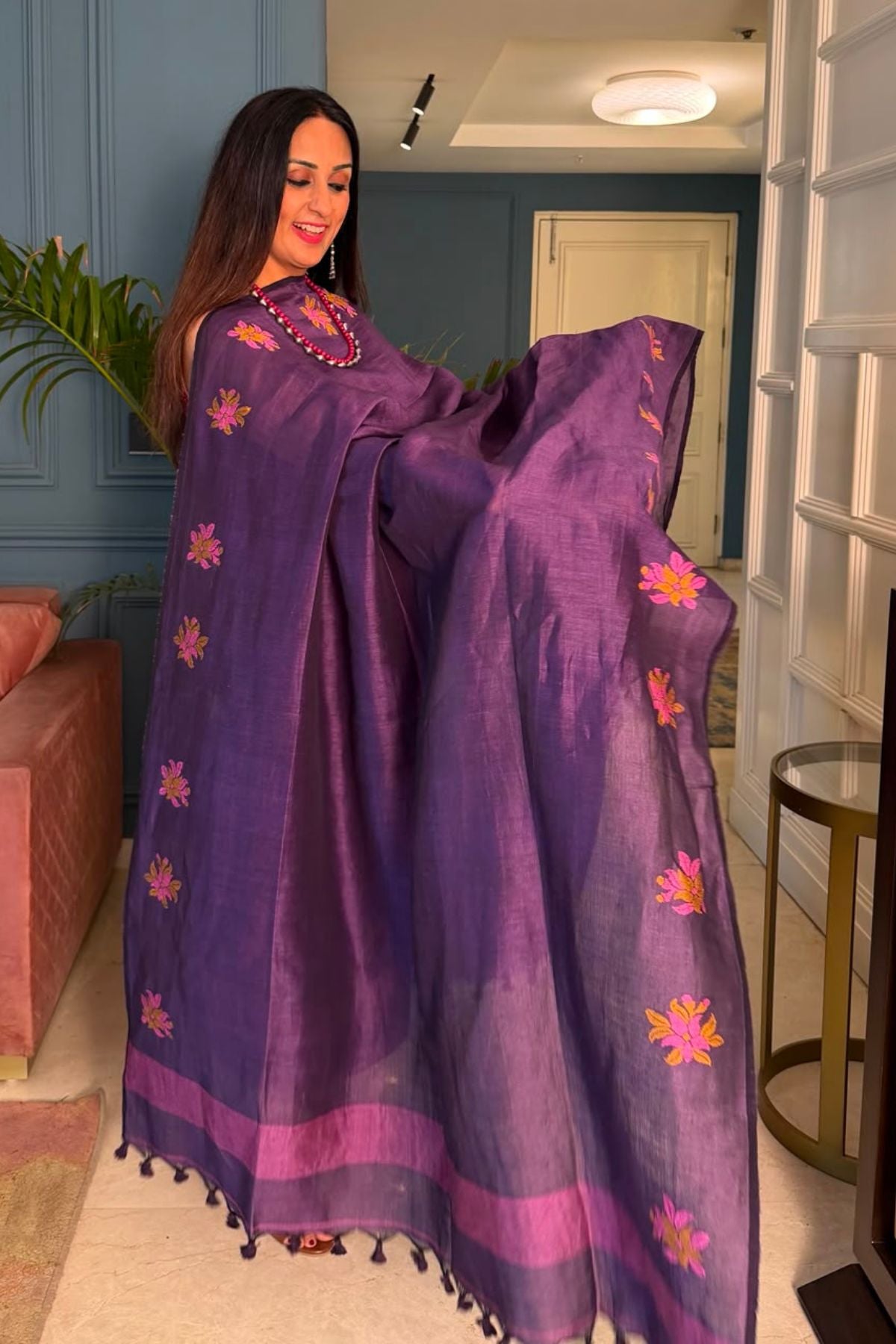 Jayshree linen kurta Dupatta sets