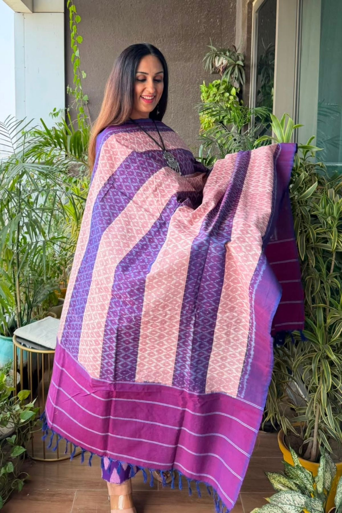 Double Ikat cotton full sets!!