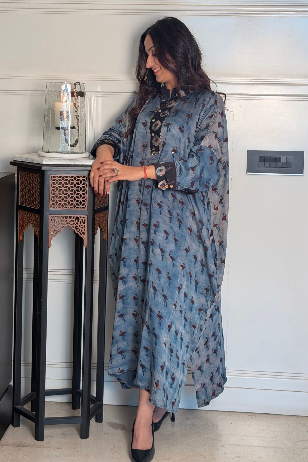 Free-flowing premium Modal dresses with intricate hand-block prints and exquisite handcrafted details!!