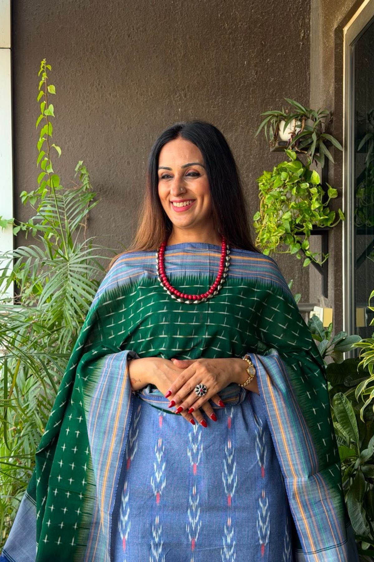 Double Ikat cotton full sets!!