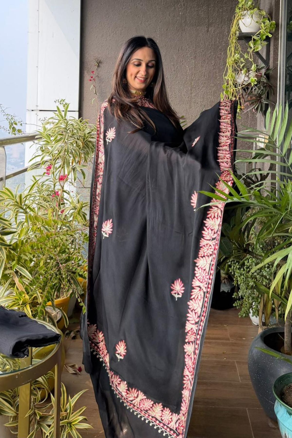 Upadda suit sets with Kashmiri Aari work!!