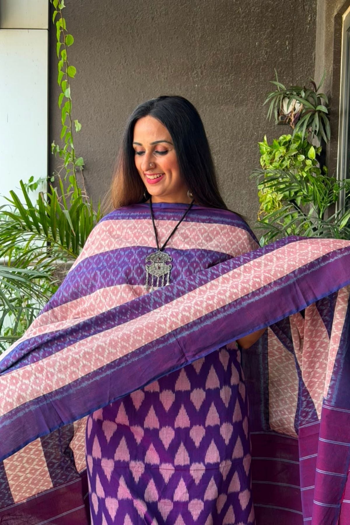 Double Ikat cotton full sets!!