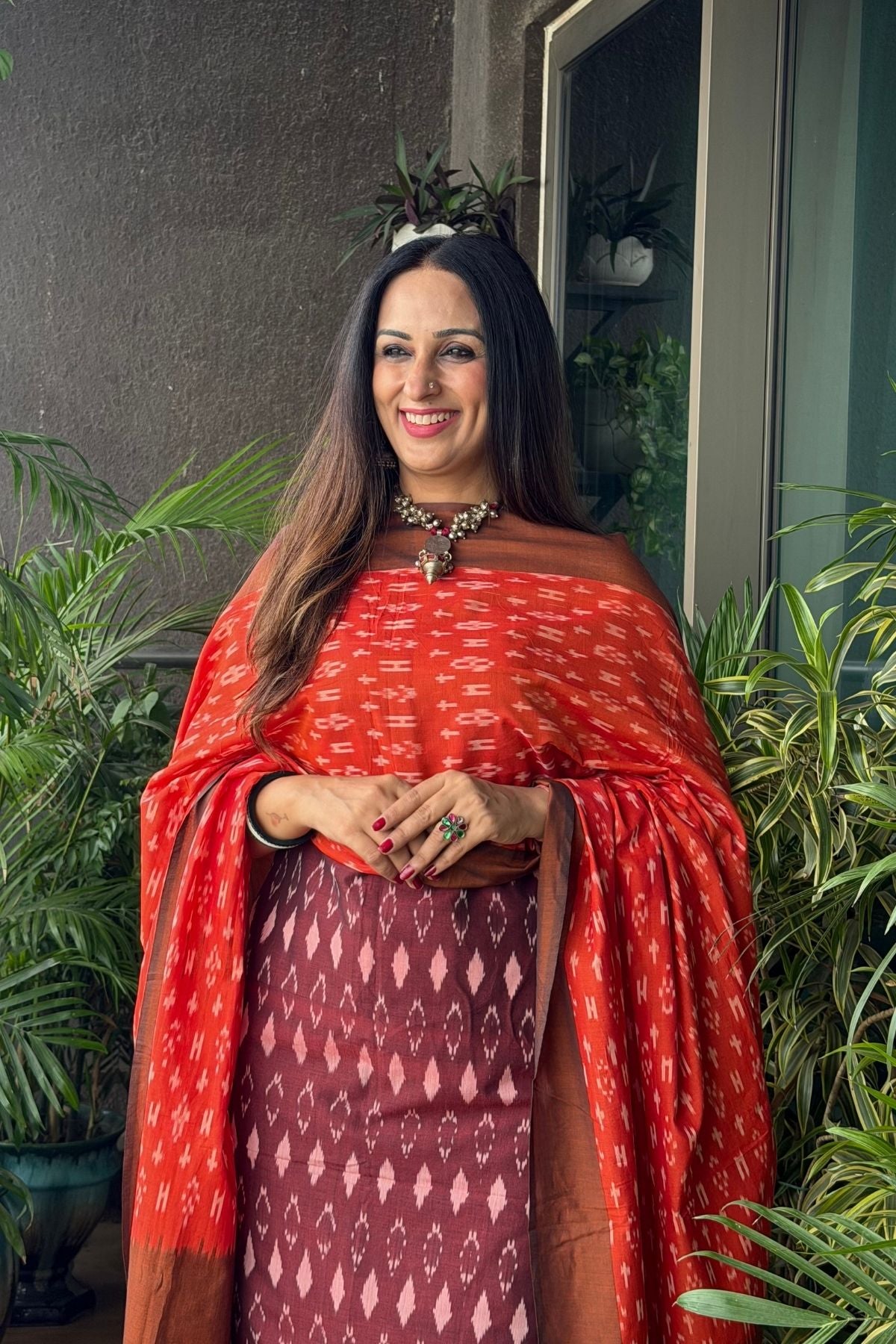 Mercerised cotton Ikat full sets!!
