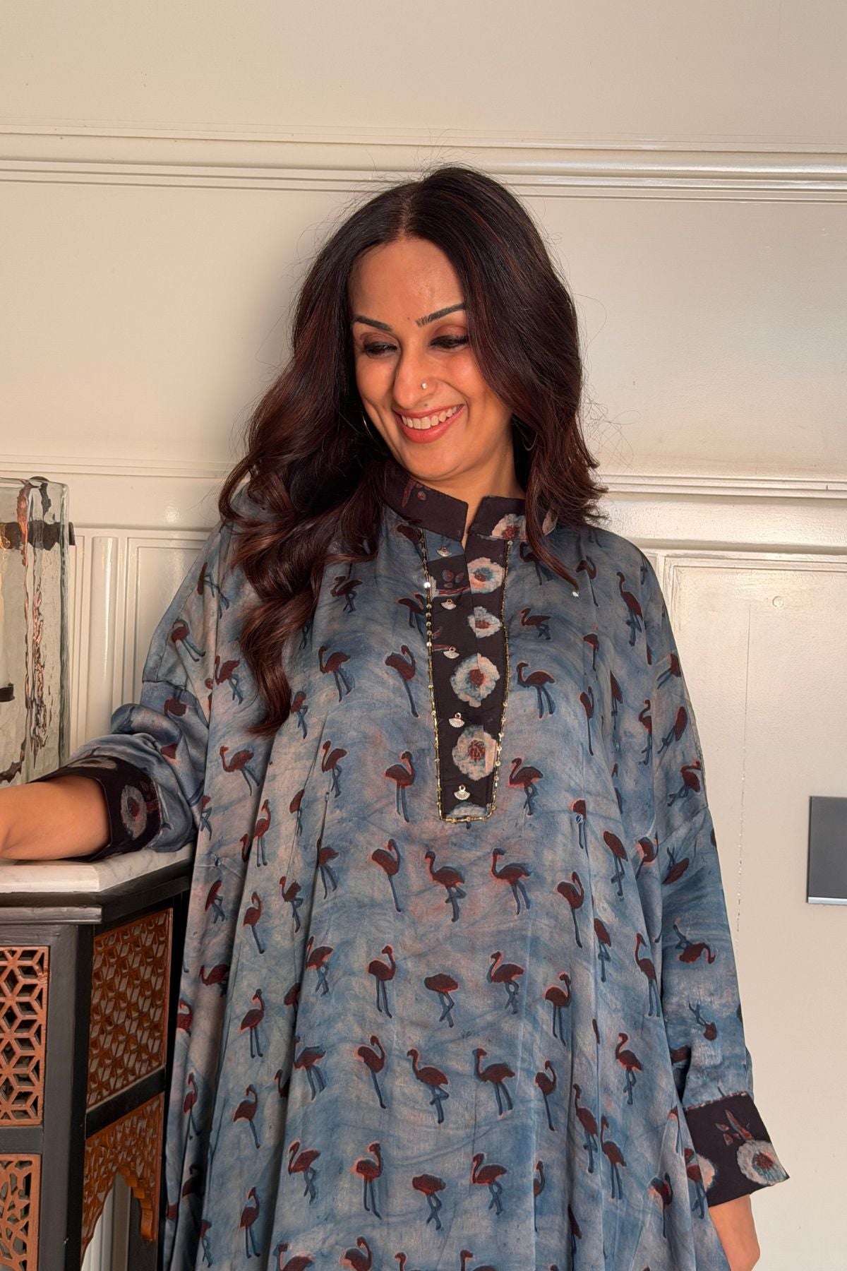 Free-flowing premium Modal dresses with intricate hand-block prints and exquisite handcrafted details!!