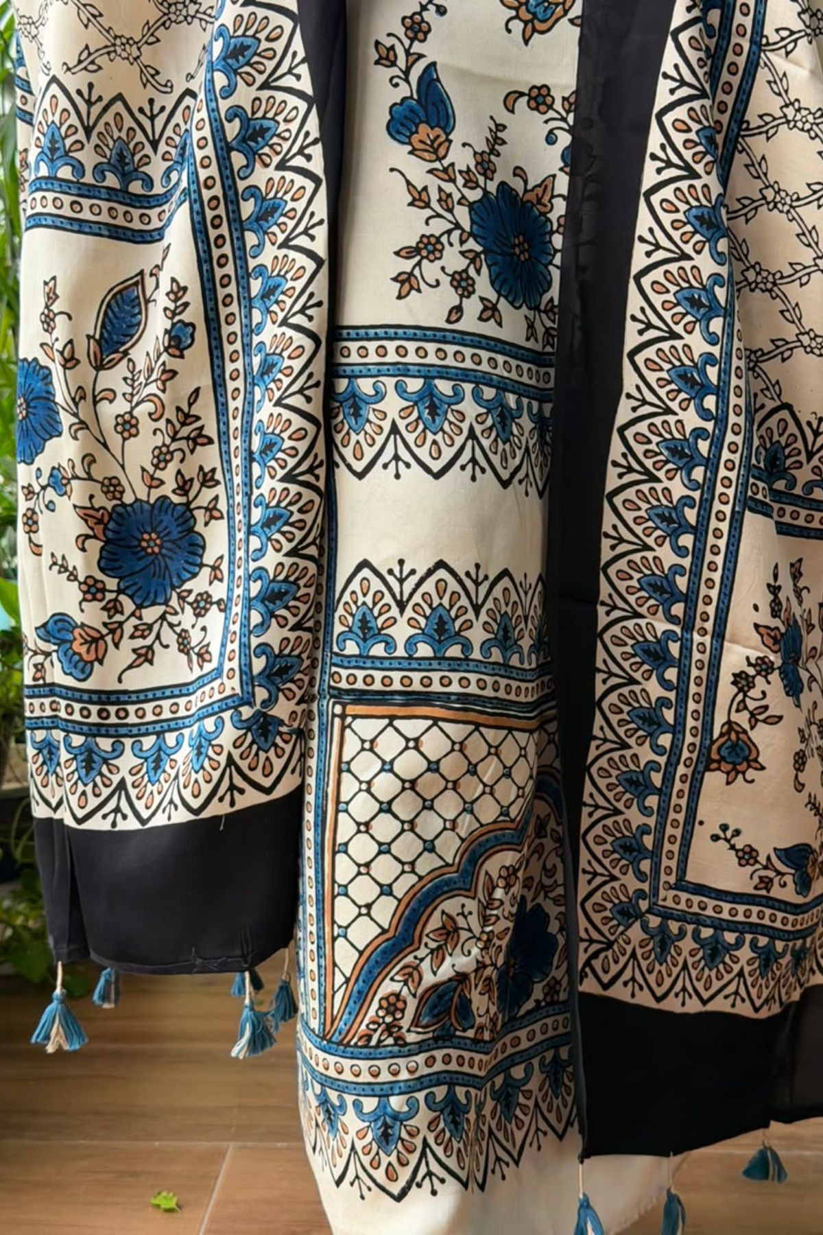 Ajrakh Modal Kurta Dupatta Set