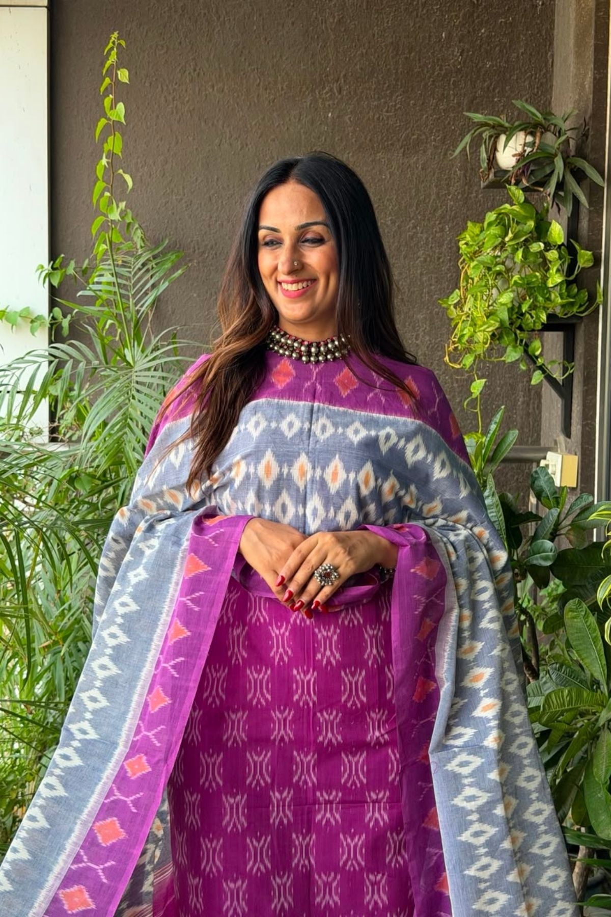 Mercerised cotton Ikat full sets!!