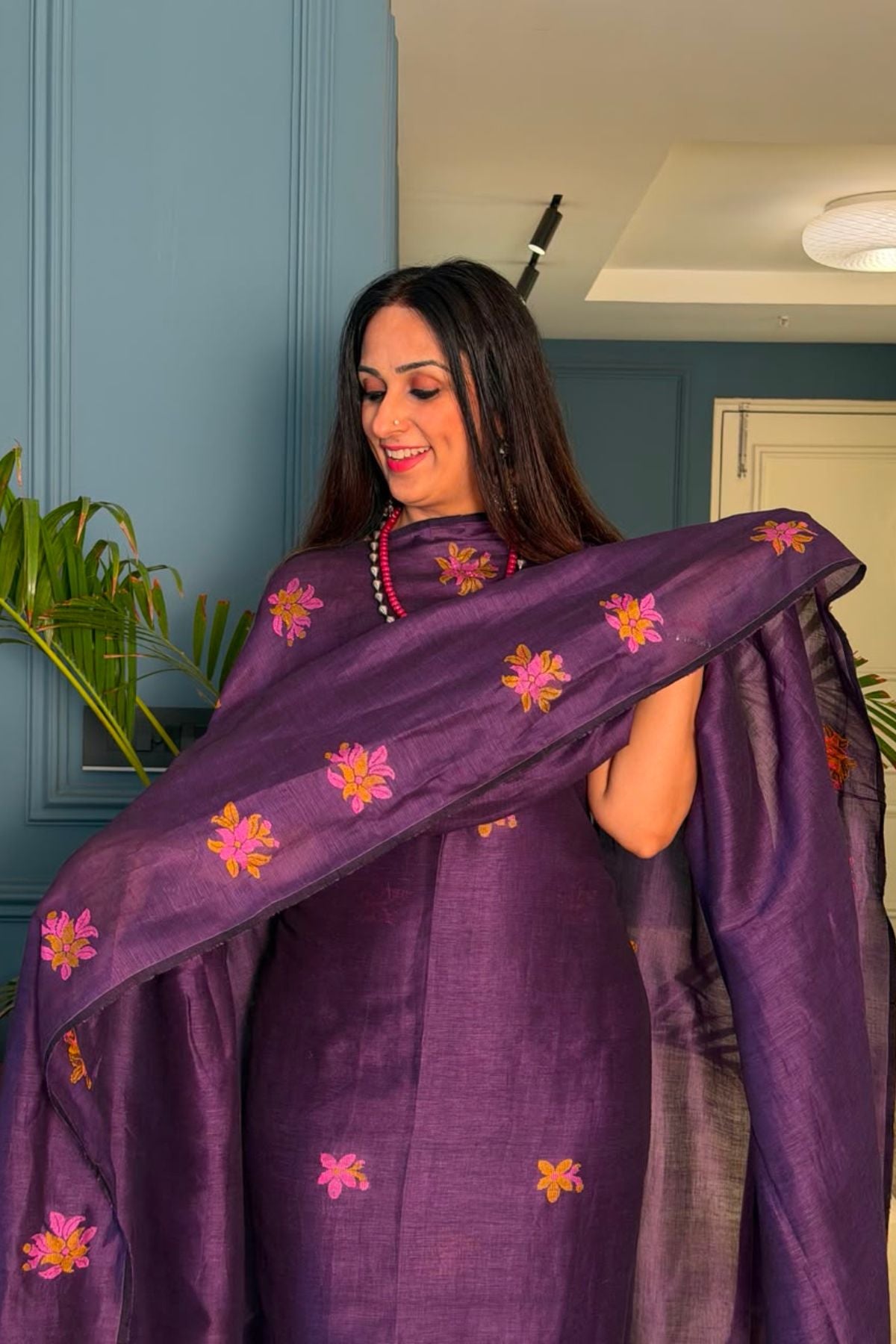 Jayshree linen kurta Dupatta sets