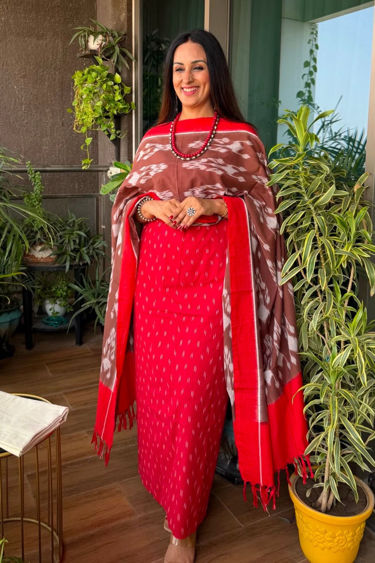 Double Ikat cotton full sets!!