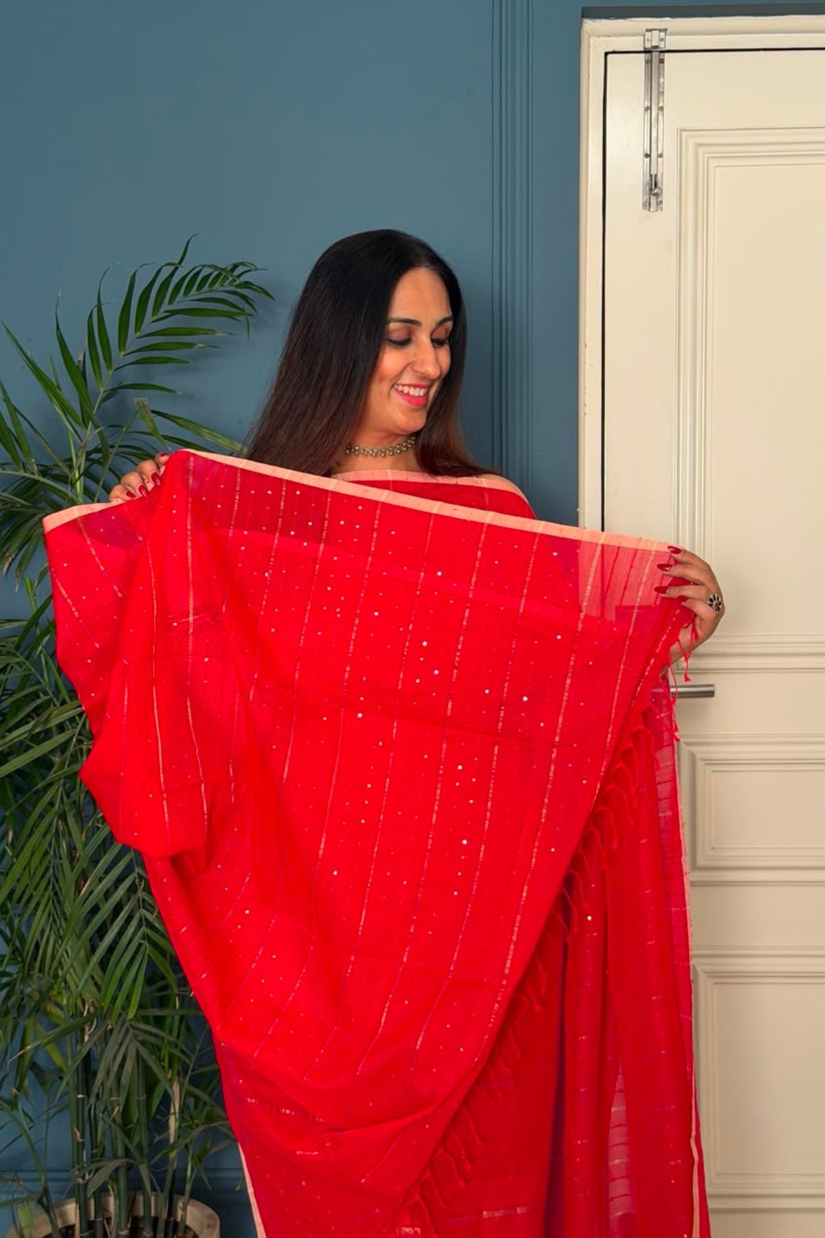 Pure cotton kurta dupatta sets with handwoven pocket sequins!!